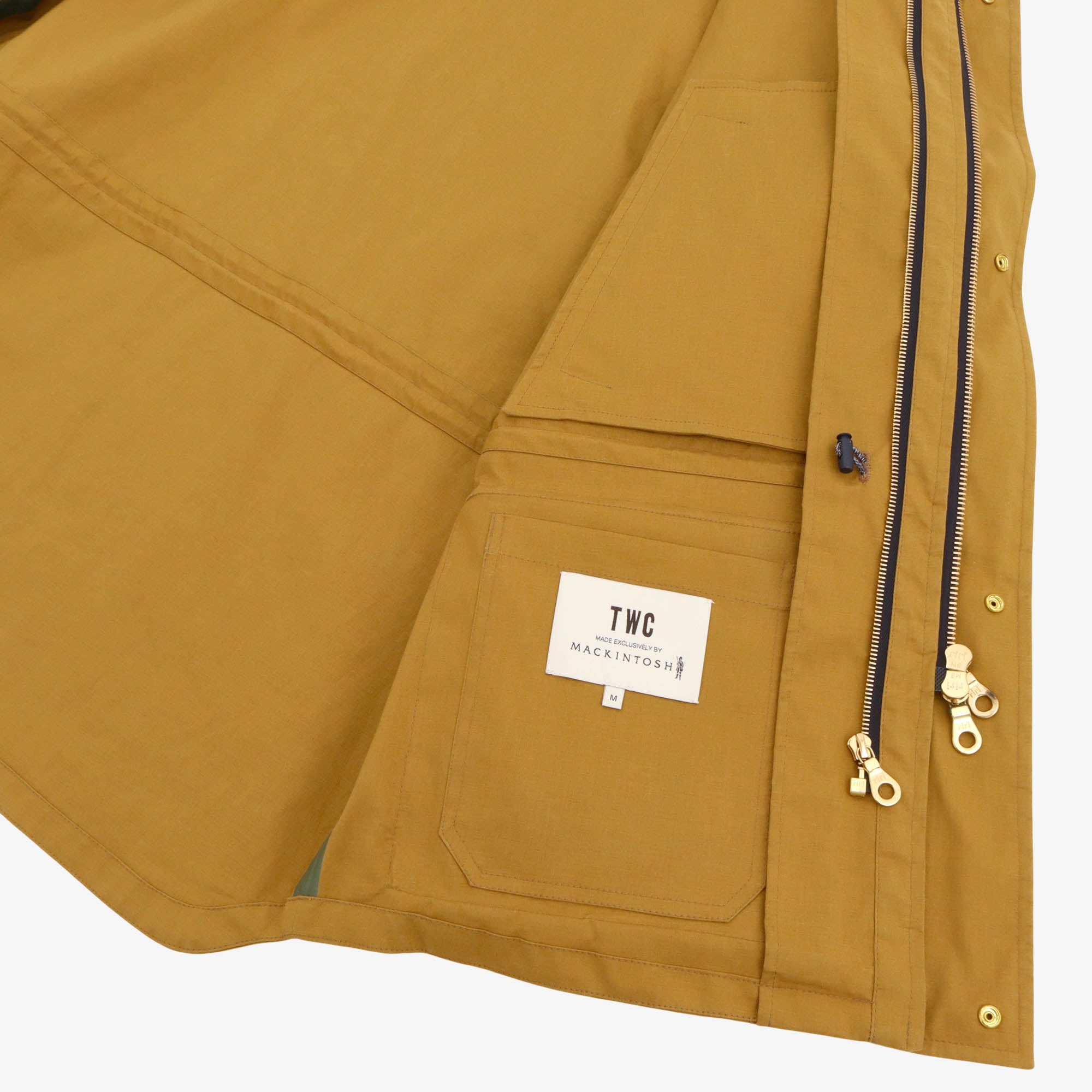 Jefferson Ochre Shell Jacket (Mackintosh)