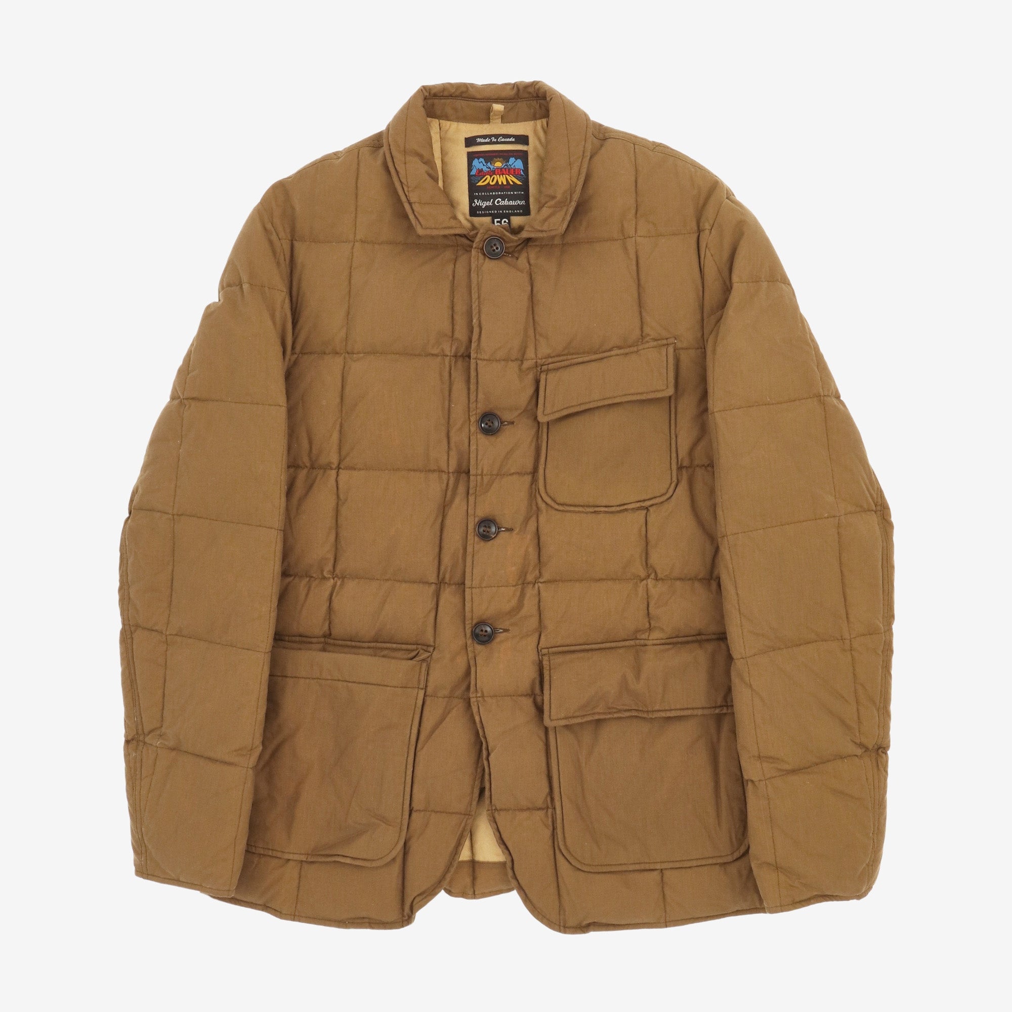 Quilted Oil Down Jacket (Eddie Bauer)