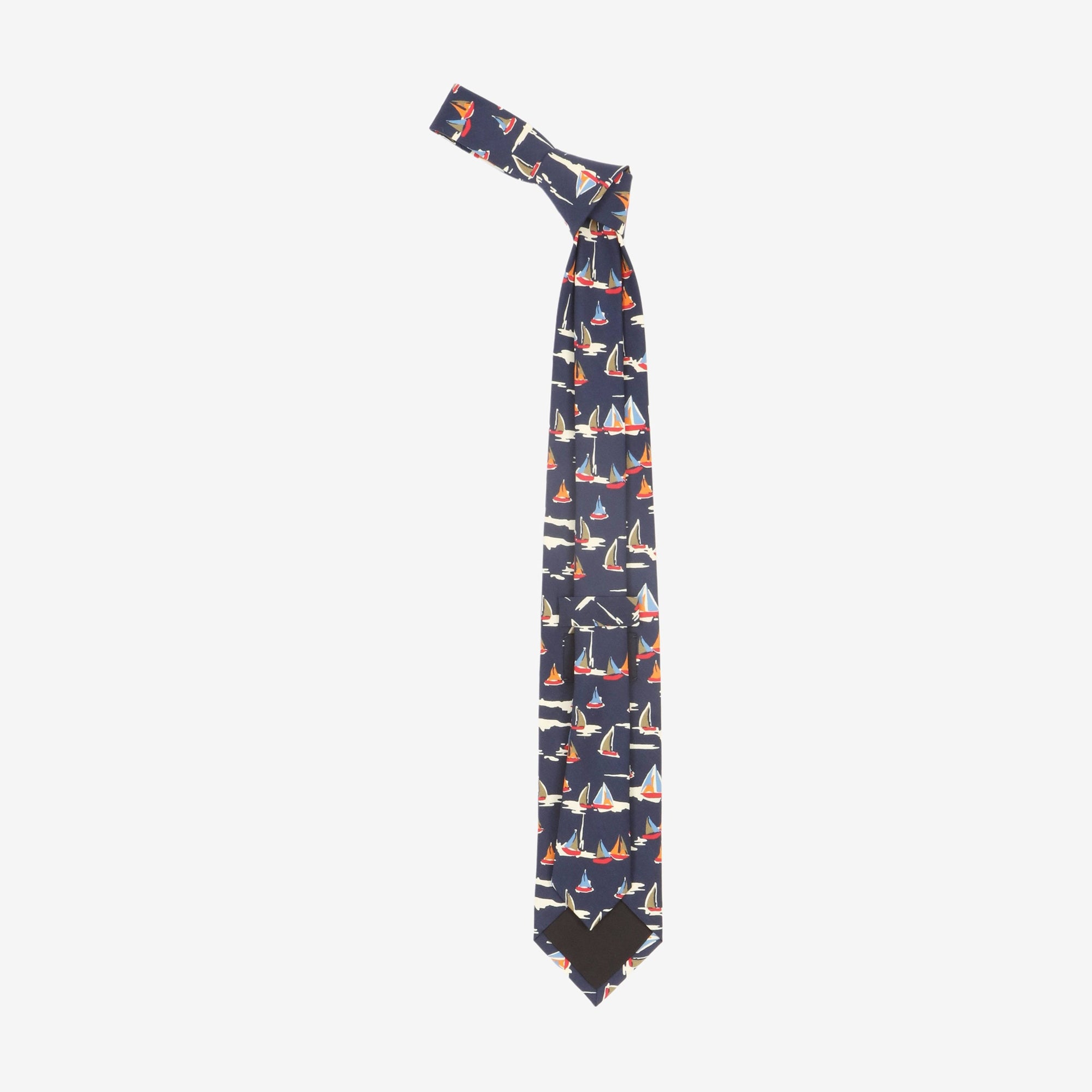 Sailboat Print Tie