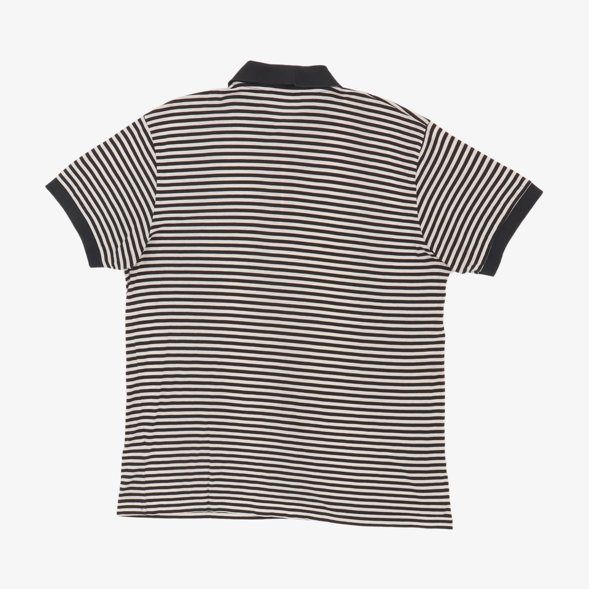 Striped Jersey Polo