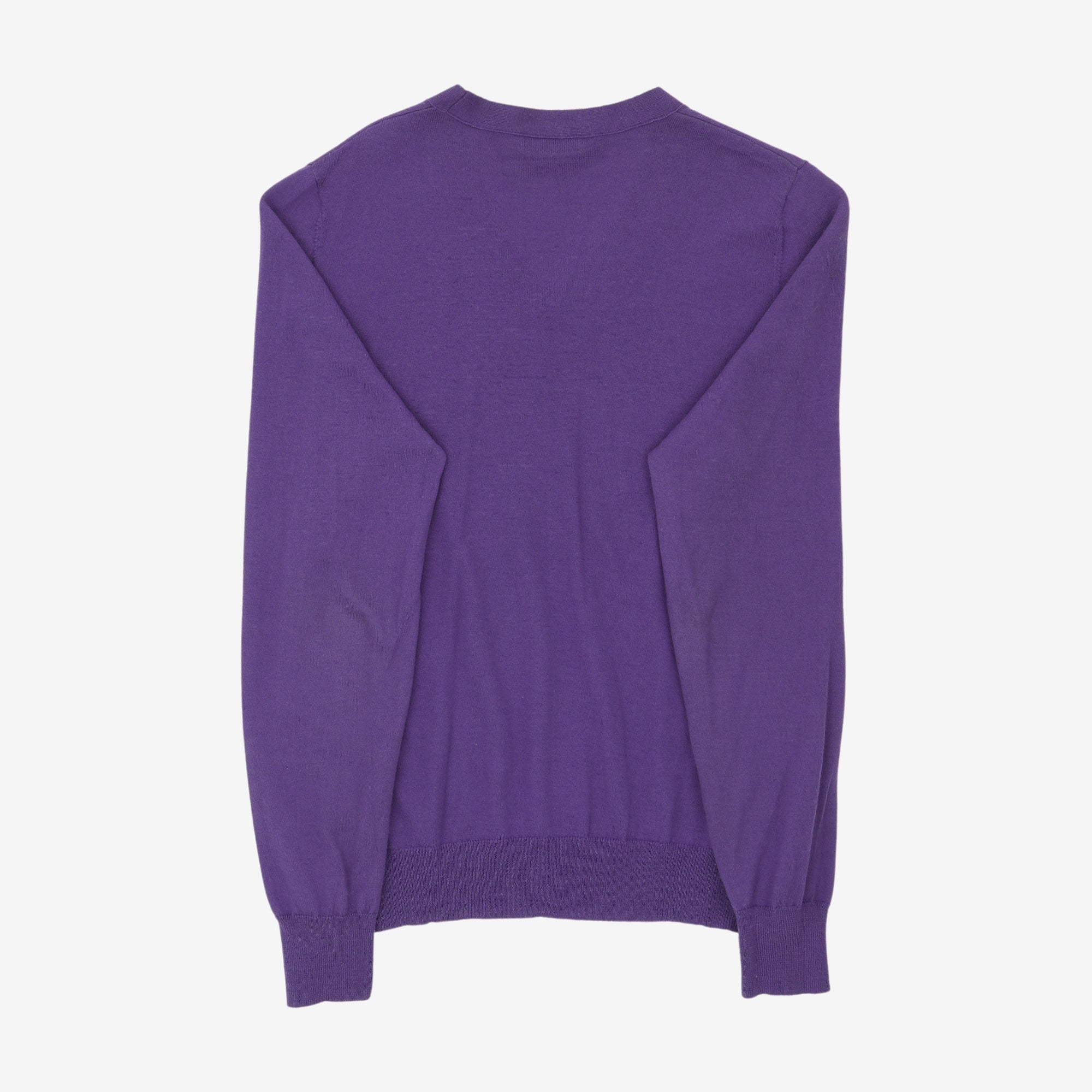 Merino Blend V Neck Sweater