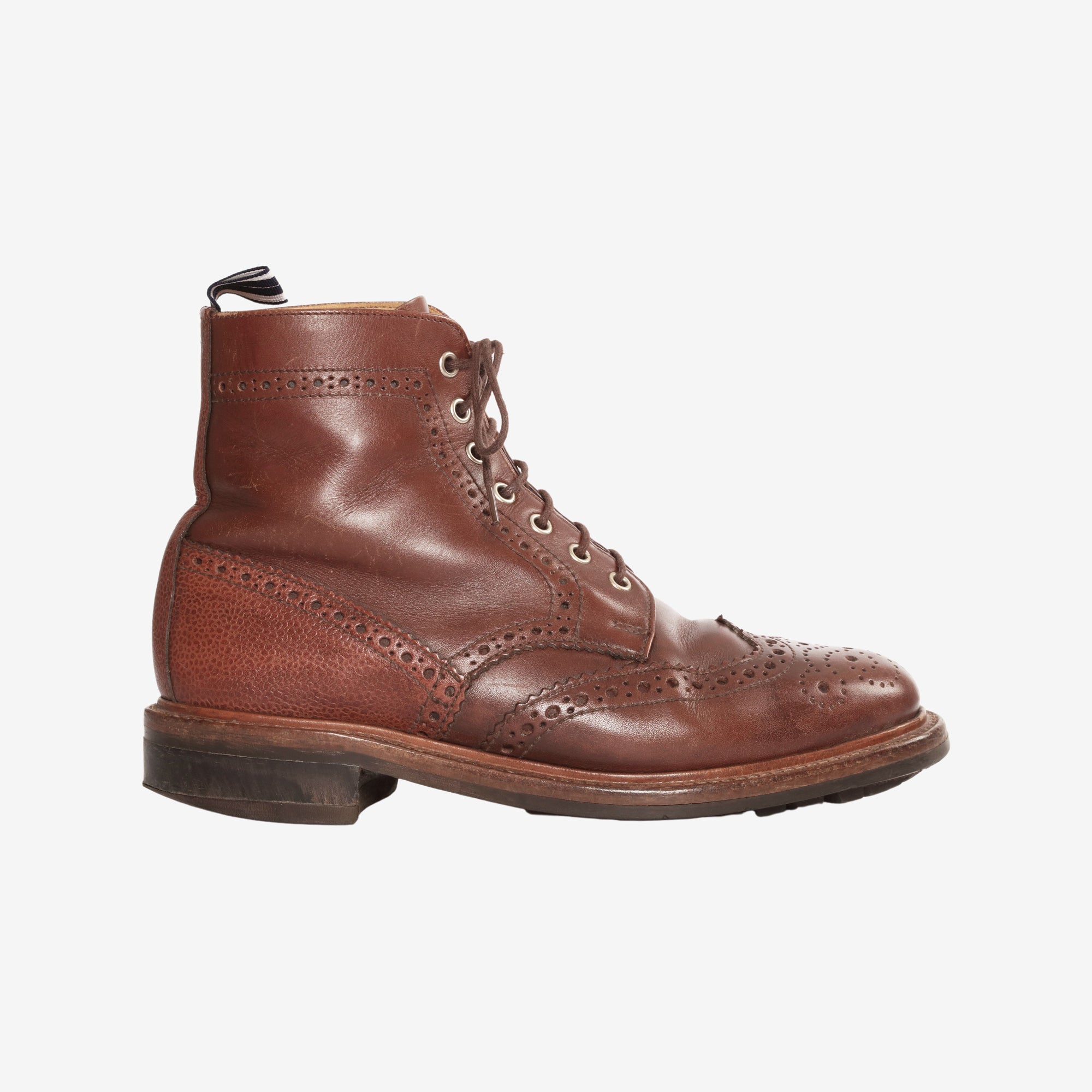 Country Wingtip Brogue Boots