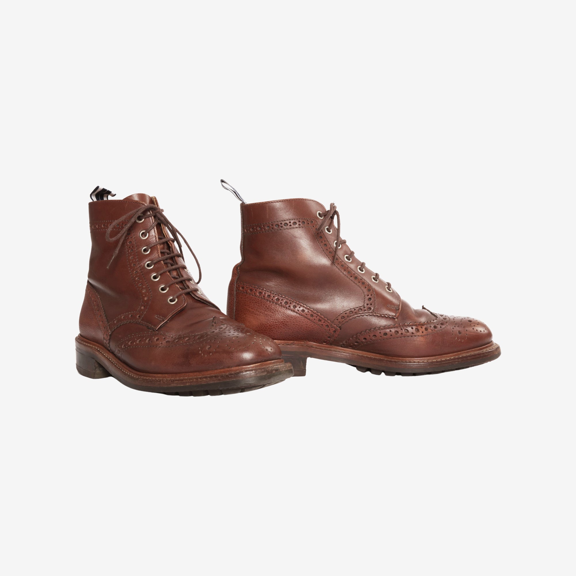 Country Wingtip Brogue Boots