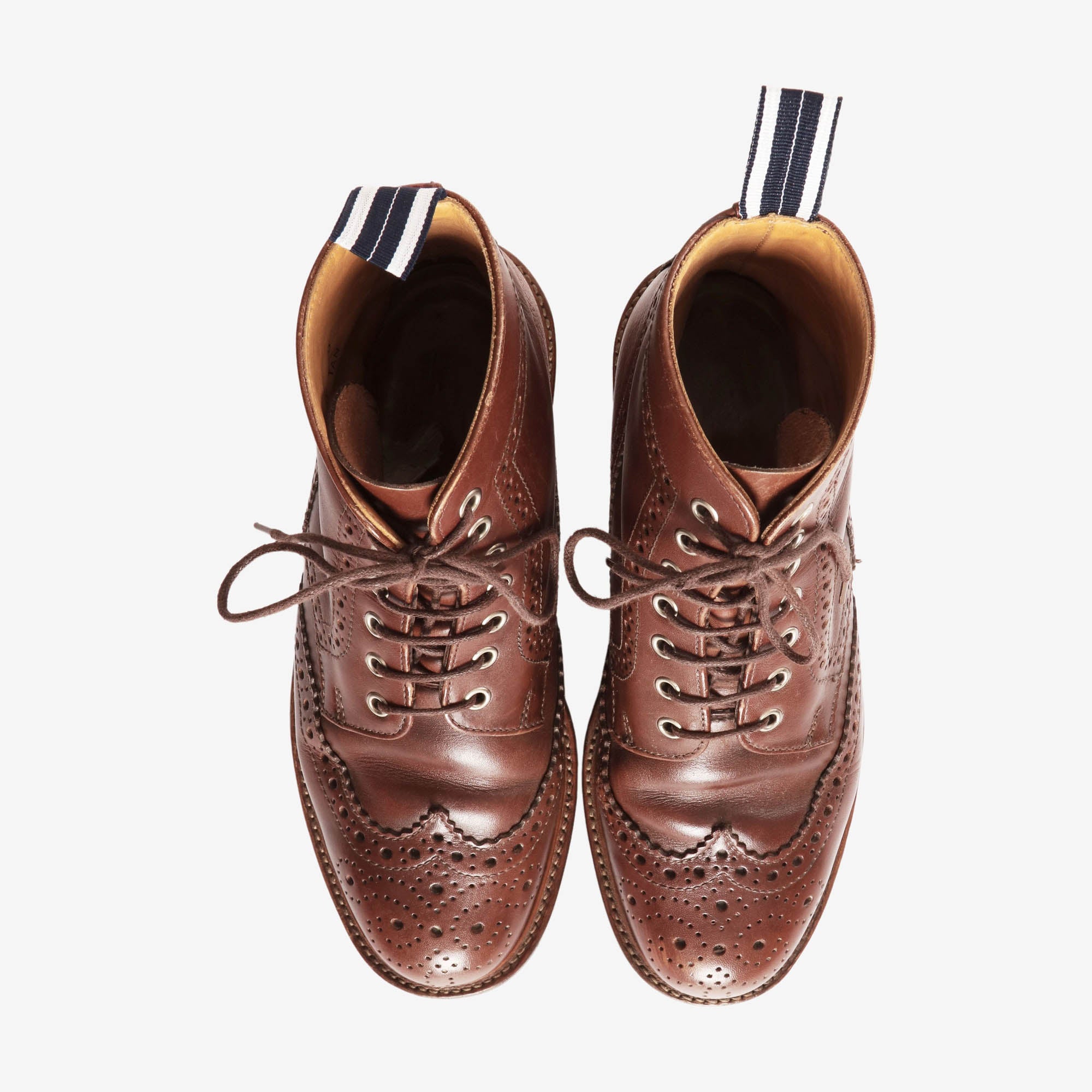 Country Wingtip Brogue Boots