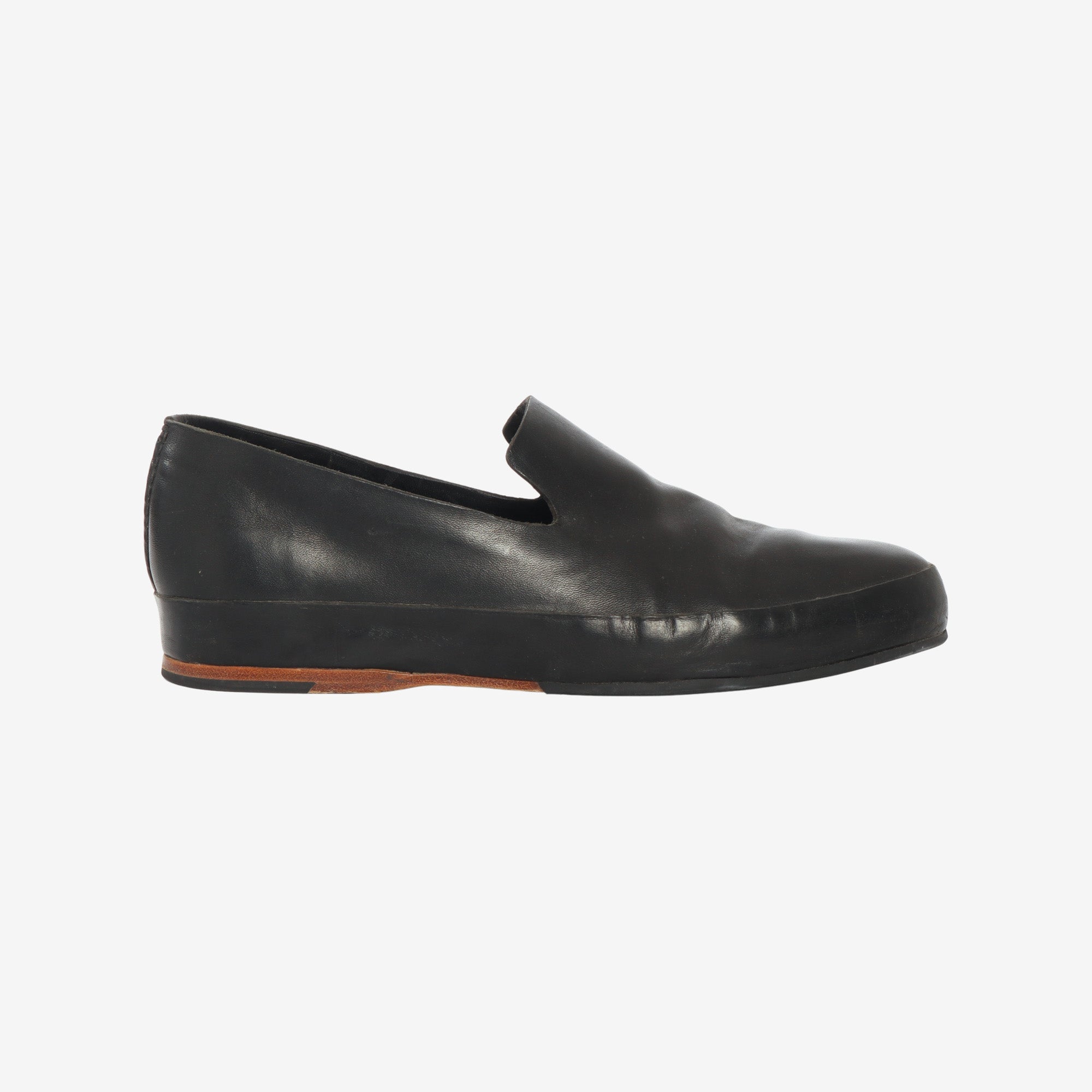 Leather Handsewn Slip On