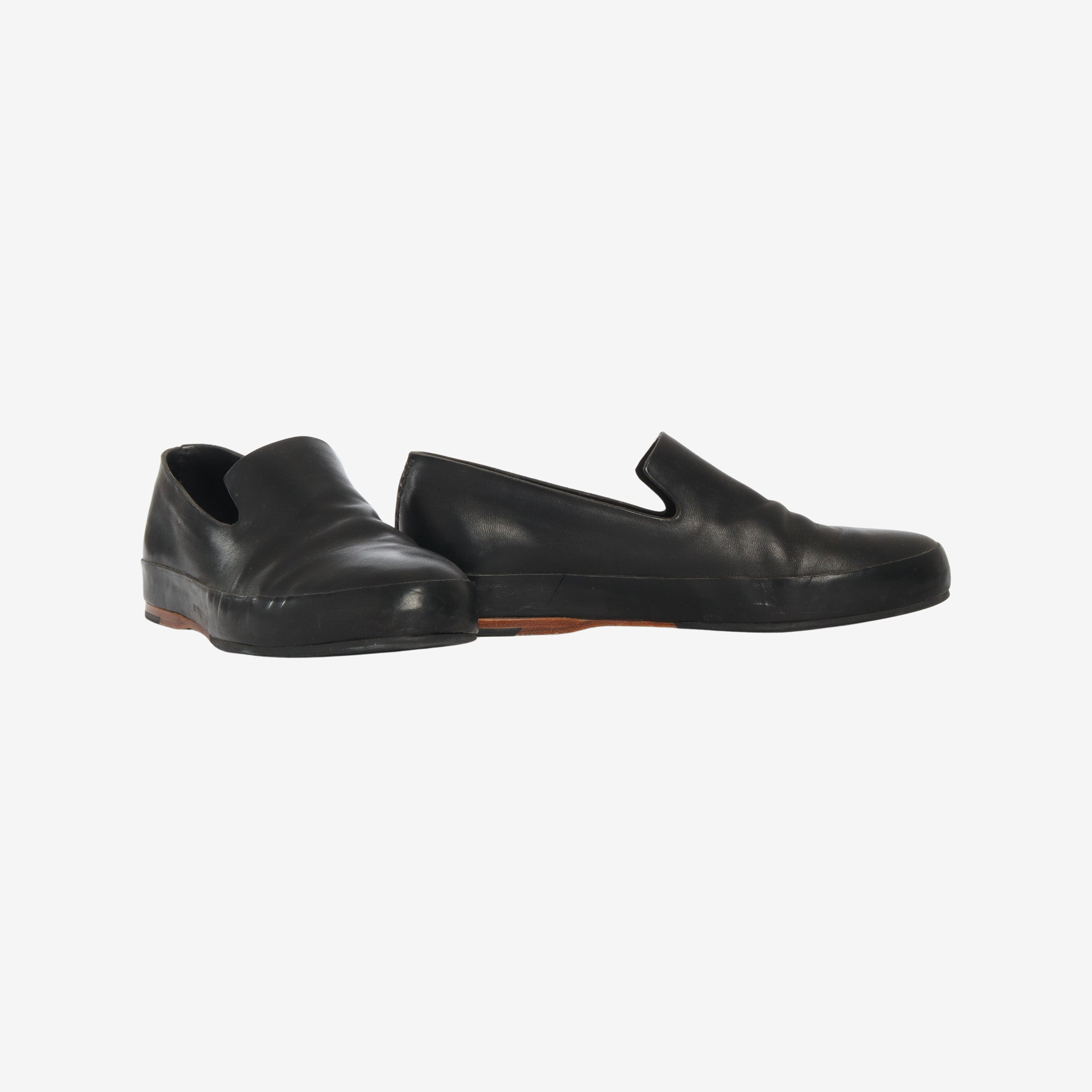 Leather Handsewn Slip On
