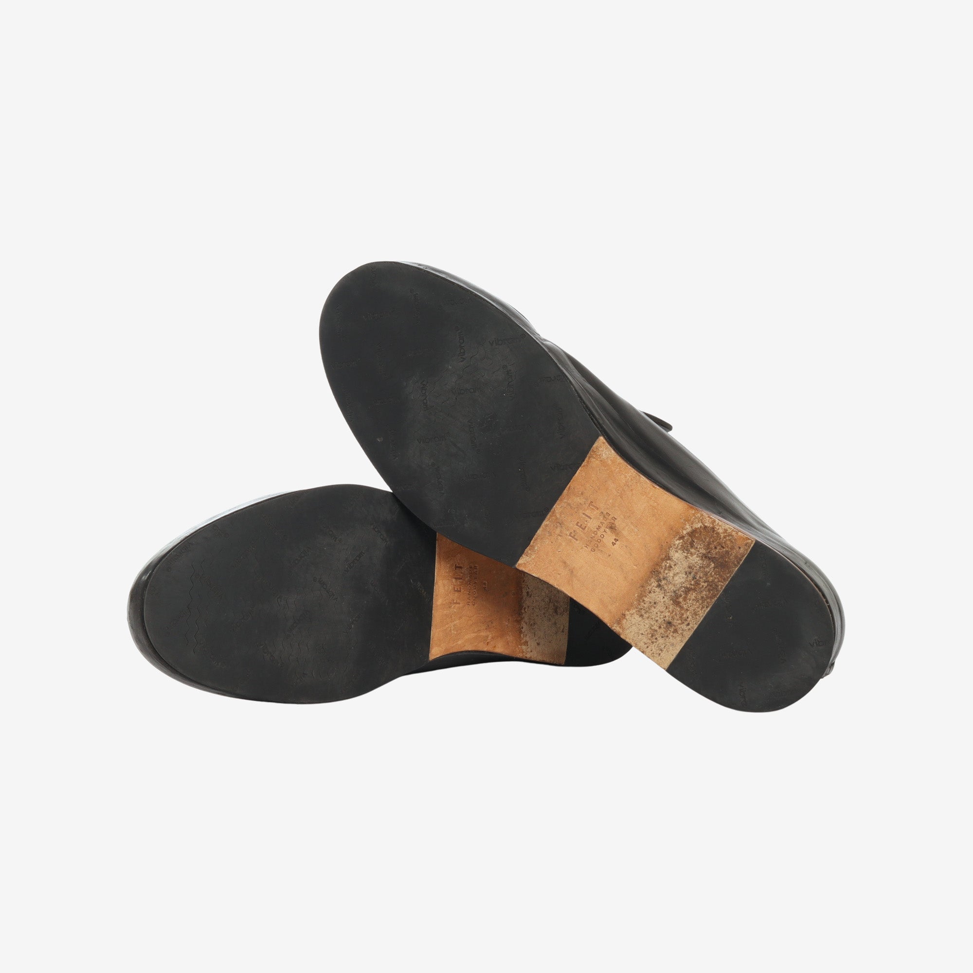 Leather Handsewn Slip On
