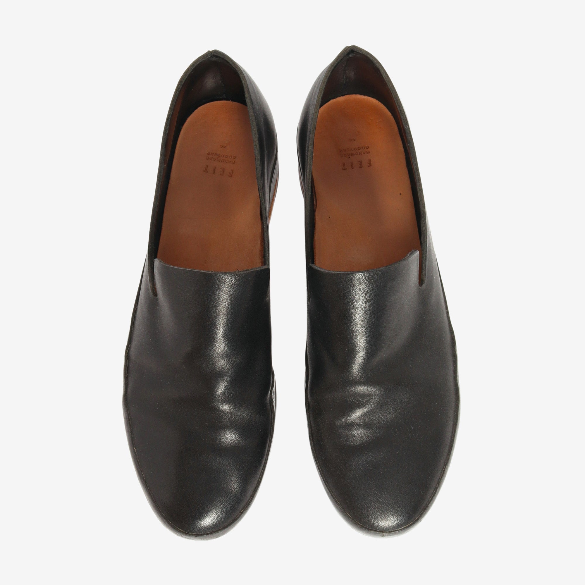 Leather Handsewn Slip On