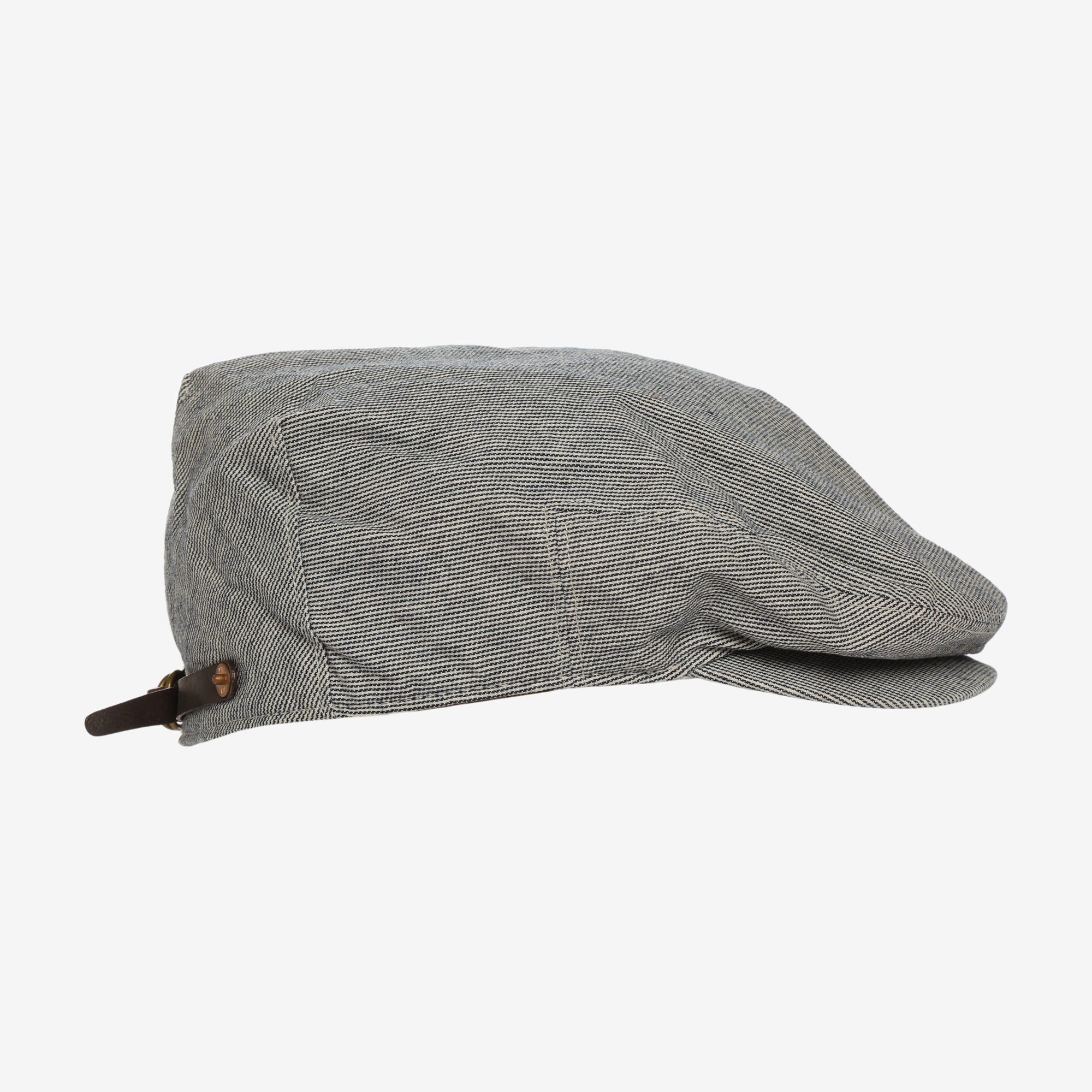Hickory Stripe Flat Cap