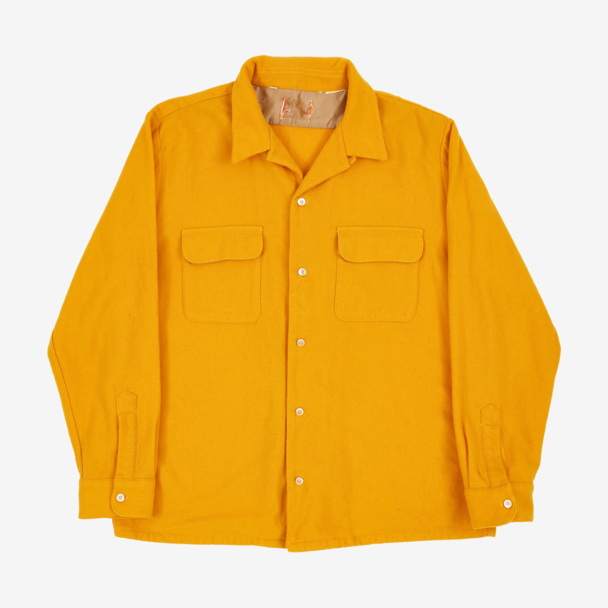 1940s Wool Casual Shirt Shirt