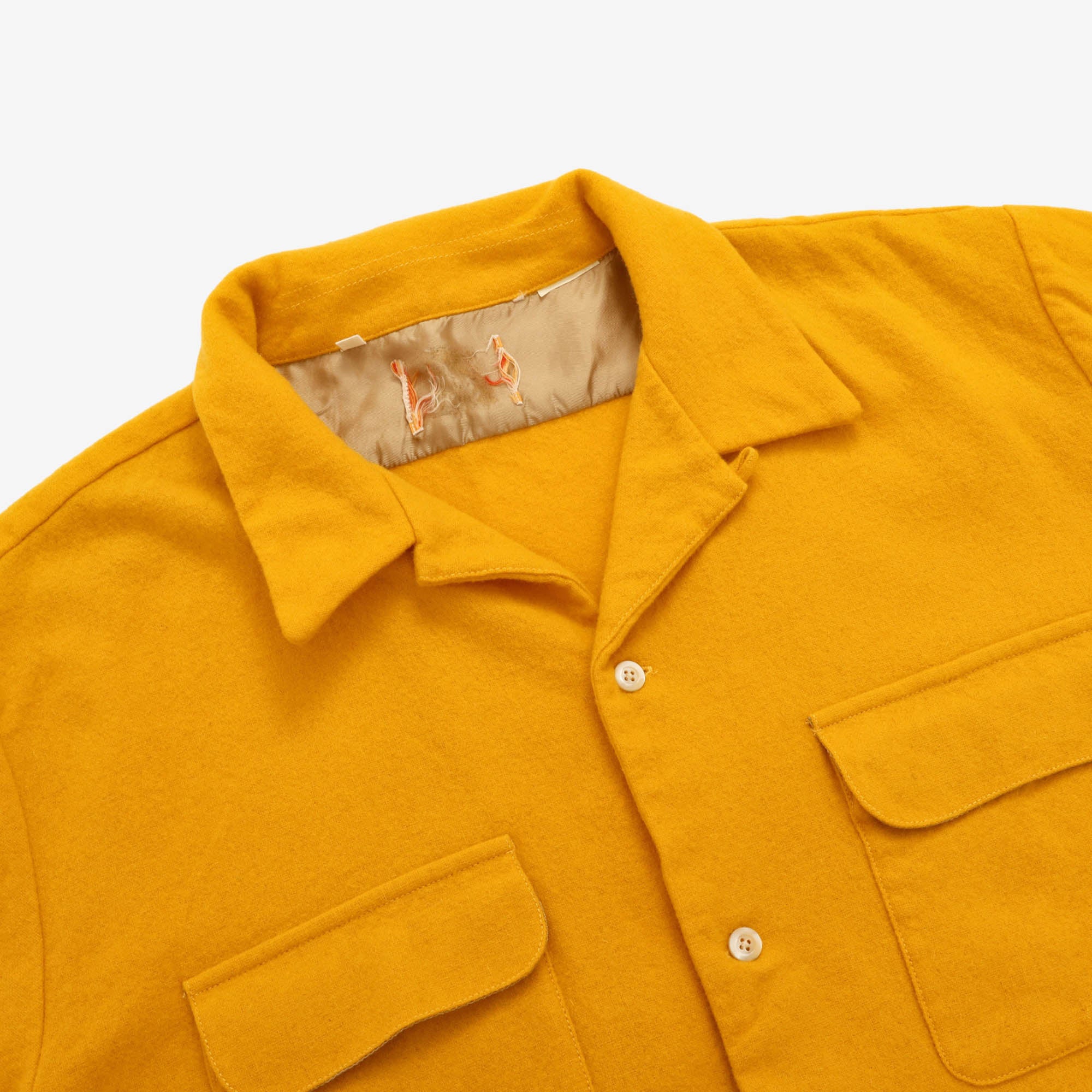 1940s Wool Casual Shirt Shirt