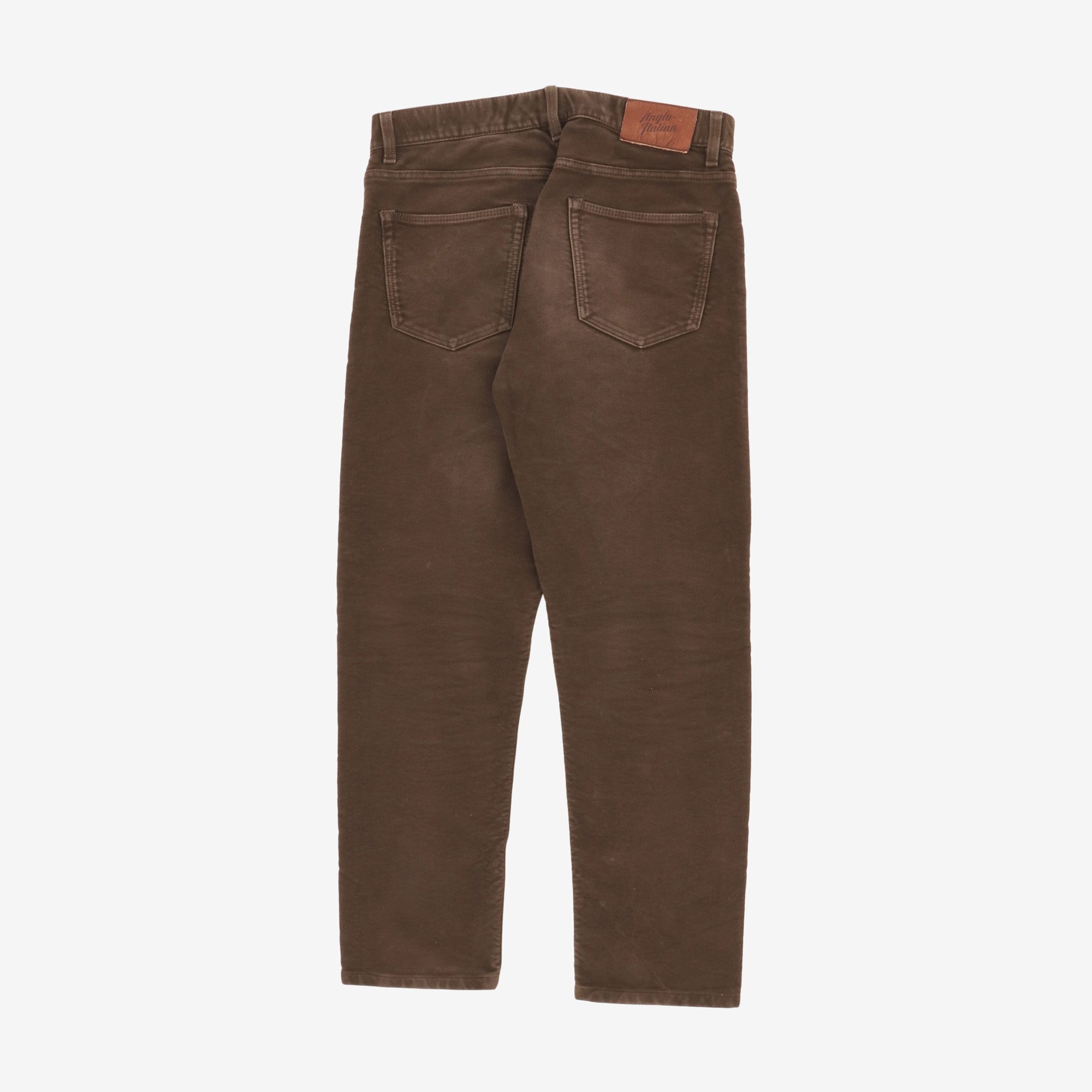 5 Pocket Moleskin Trousers (34W X 28.5L)