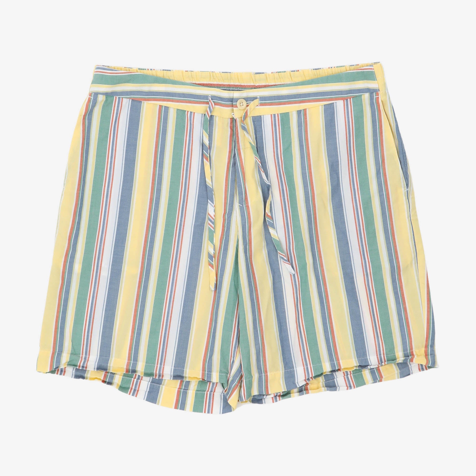 Striped Drawstring Shorts