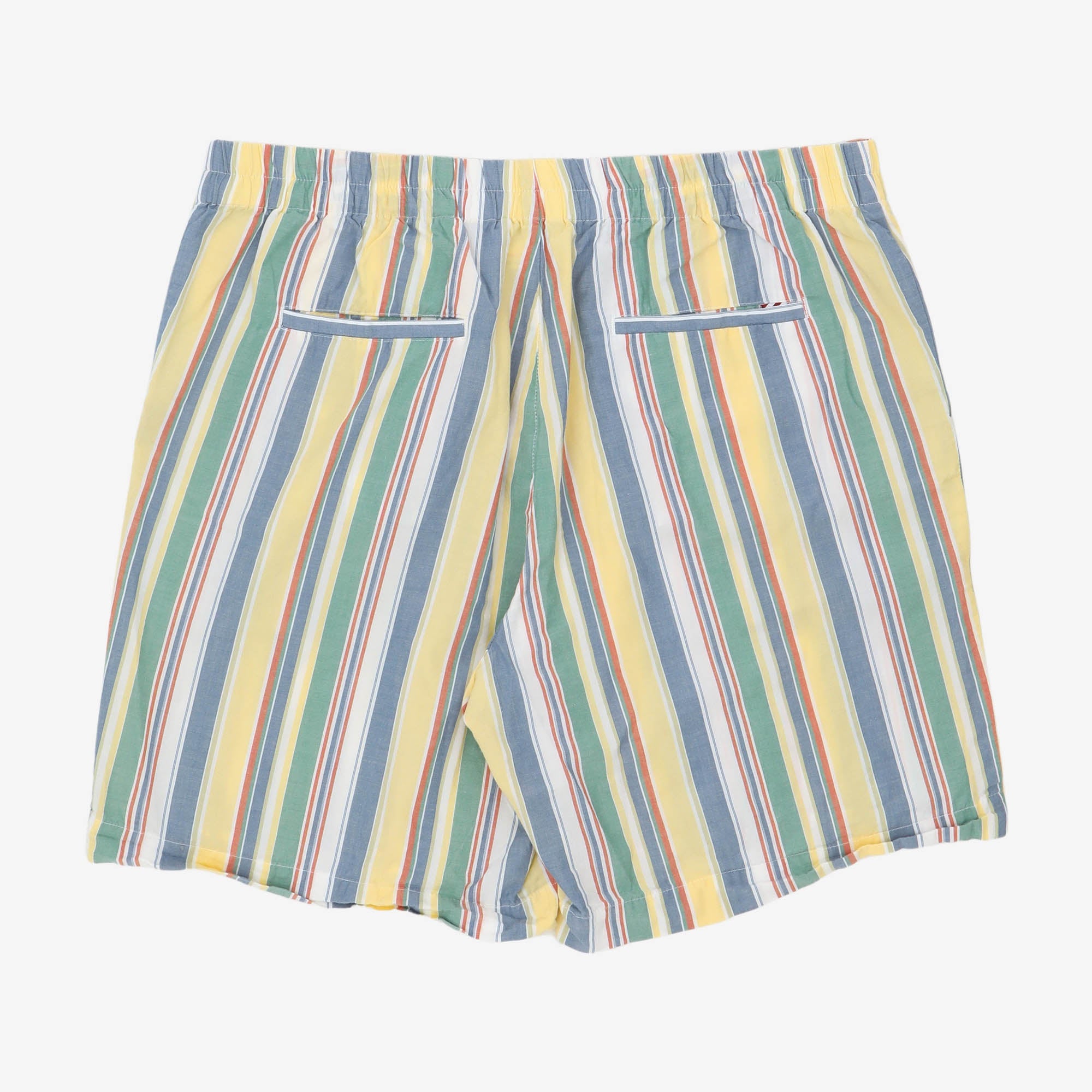 Striped Drawstring Shorts