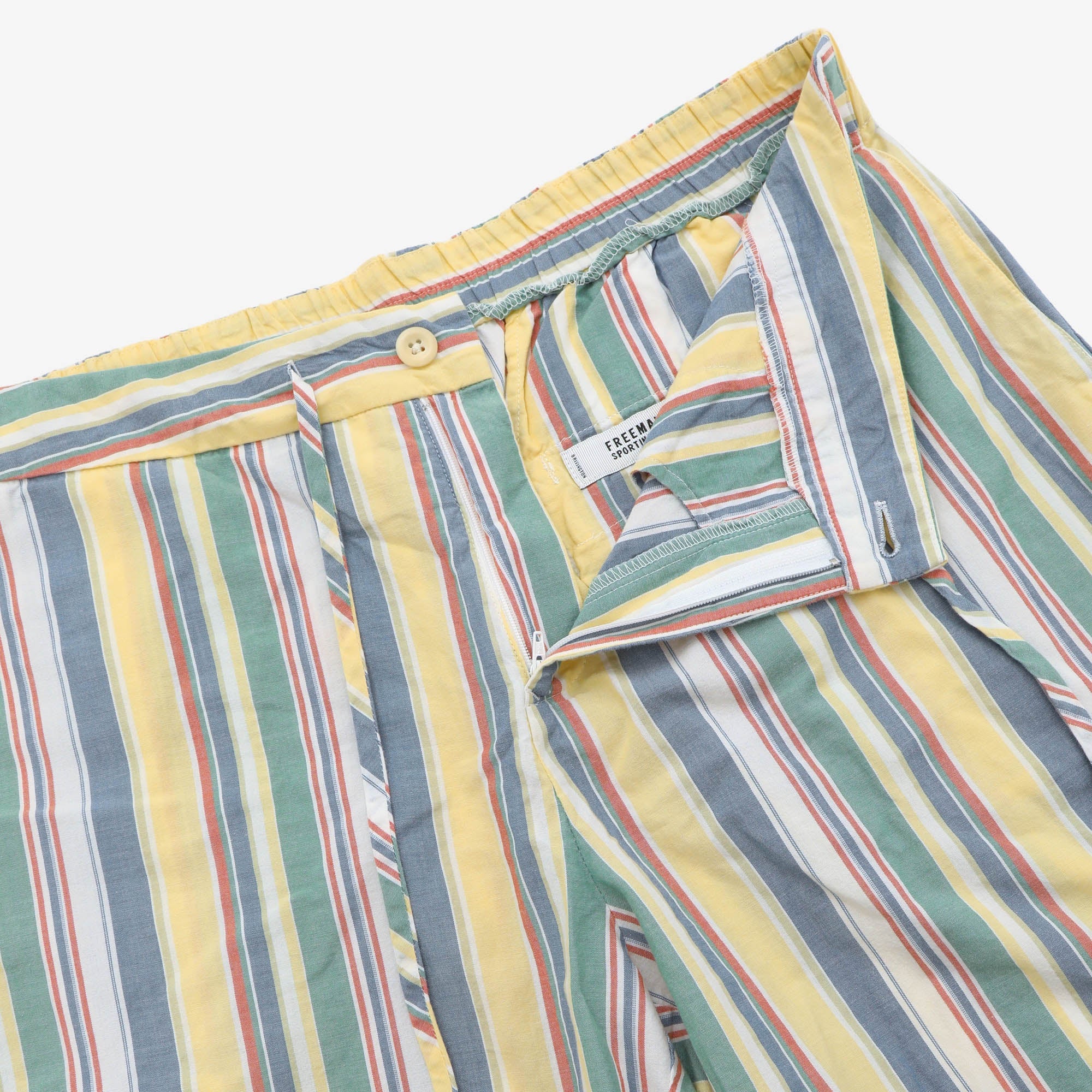 Striped Drawstring Shorts