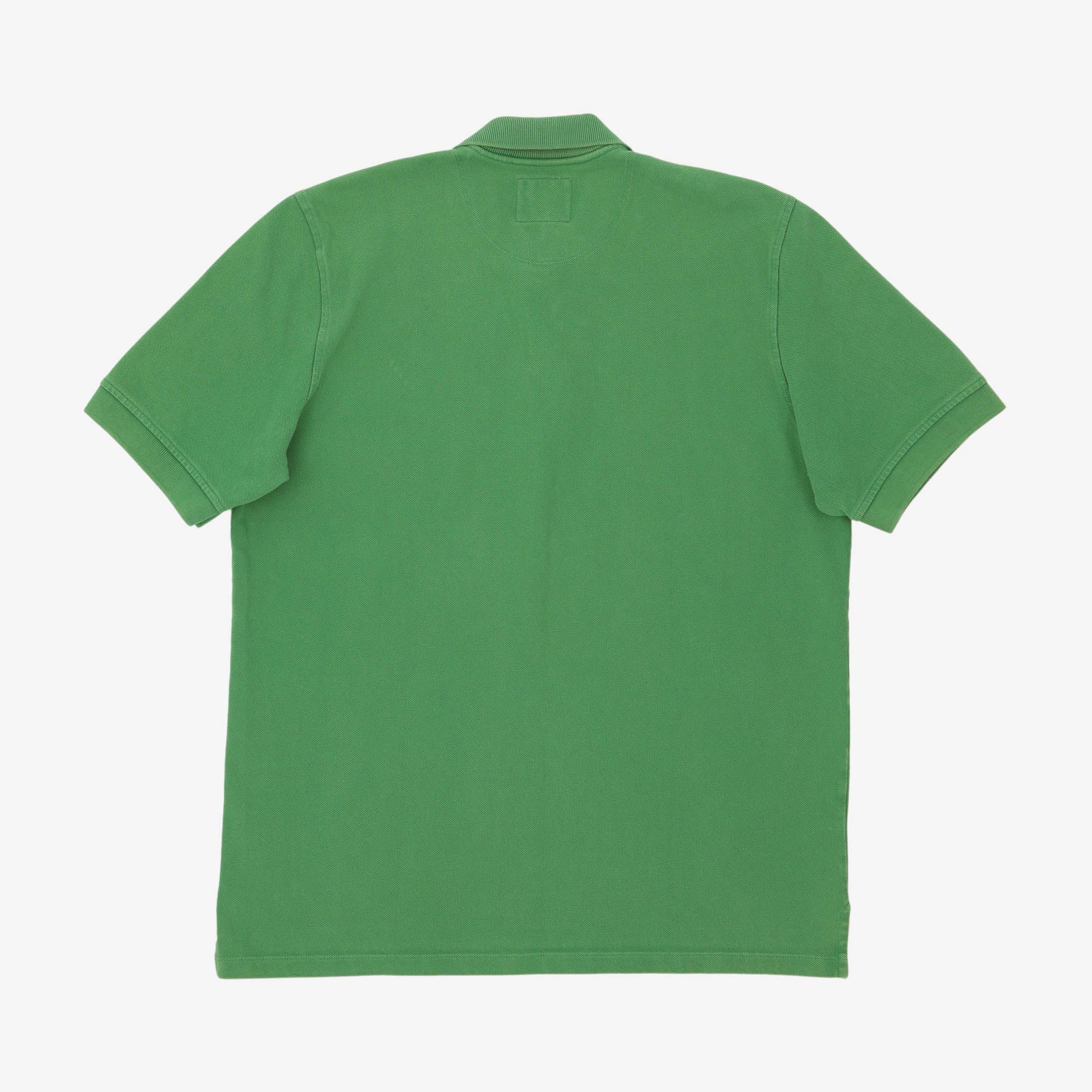 Logo Embroidered Pique Polo