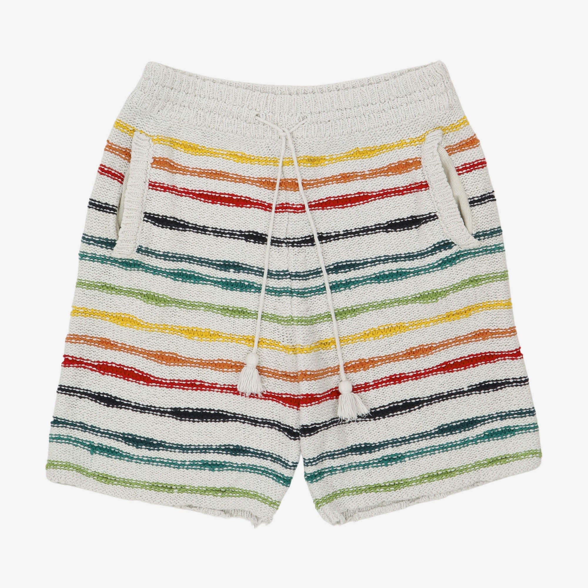 Island Wave Linen Blend Shorts