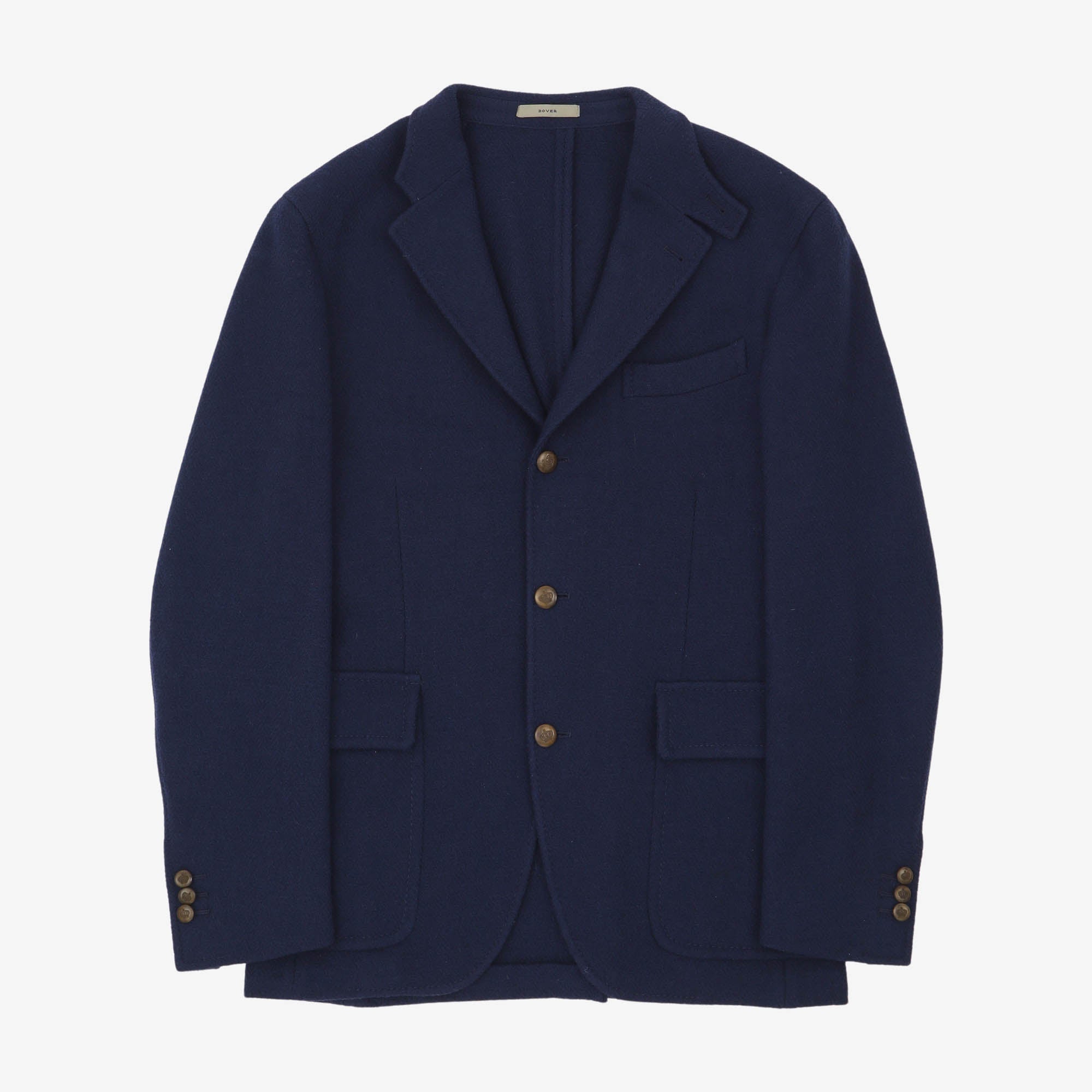 Wool Knit Dover Jacket
