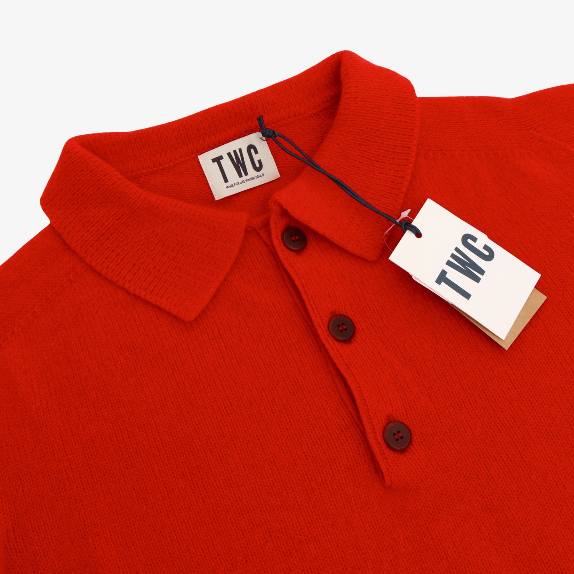 George Lambswool Polo Sweater