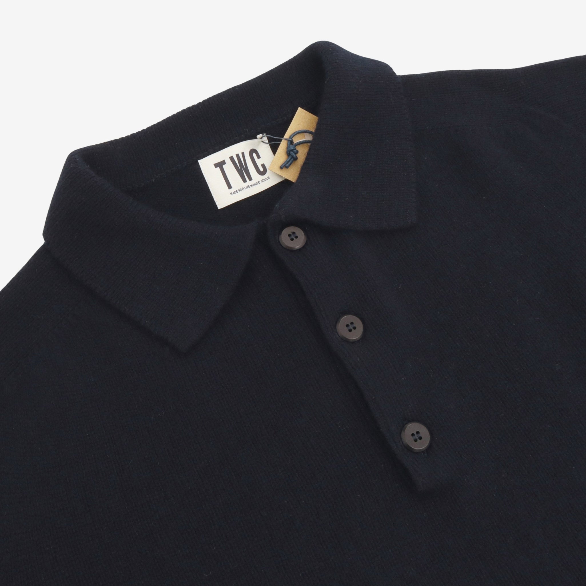 George Lambswool Polo Sweater (UK44-46)