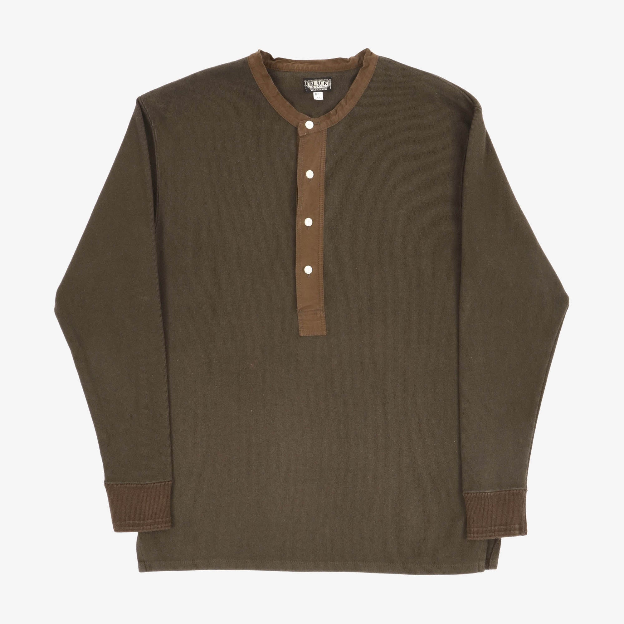 Heavyweight 1920s Amish Henley