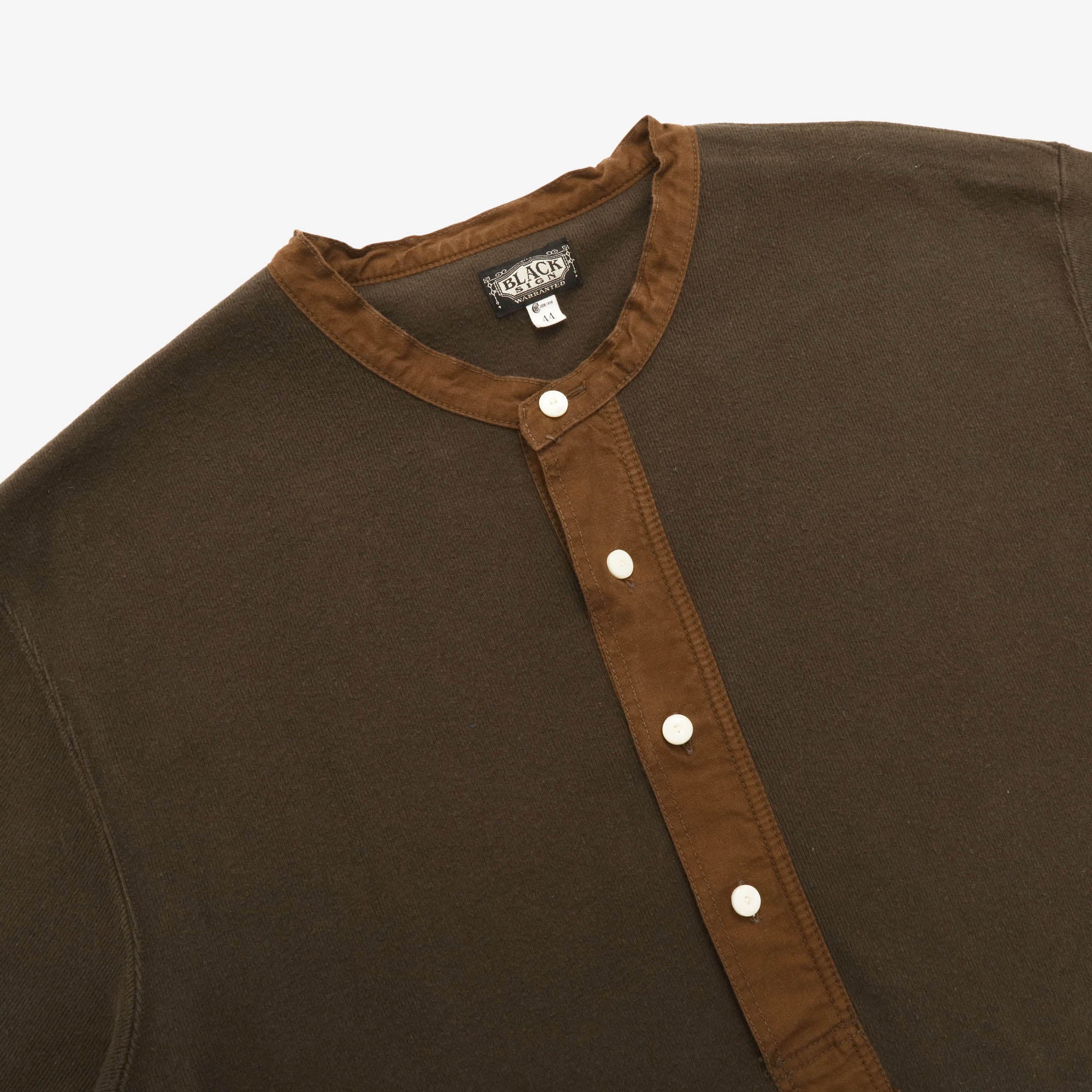Heavyweight 1920s Amish Henley