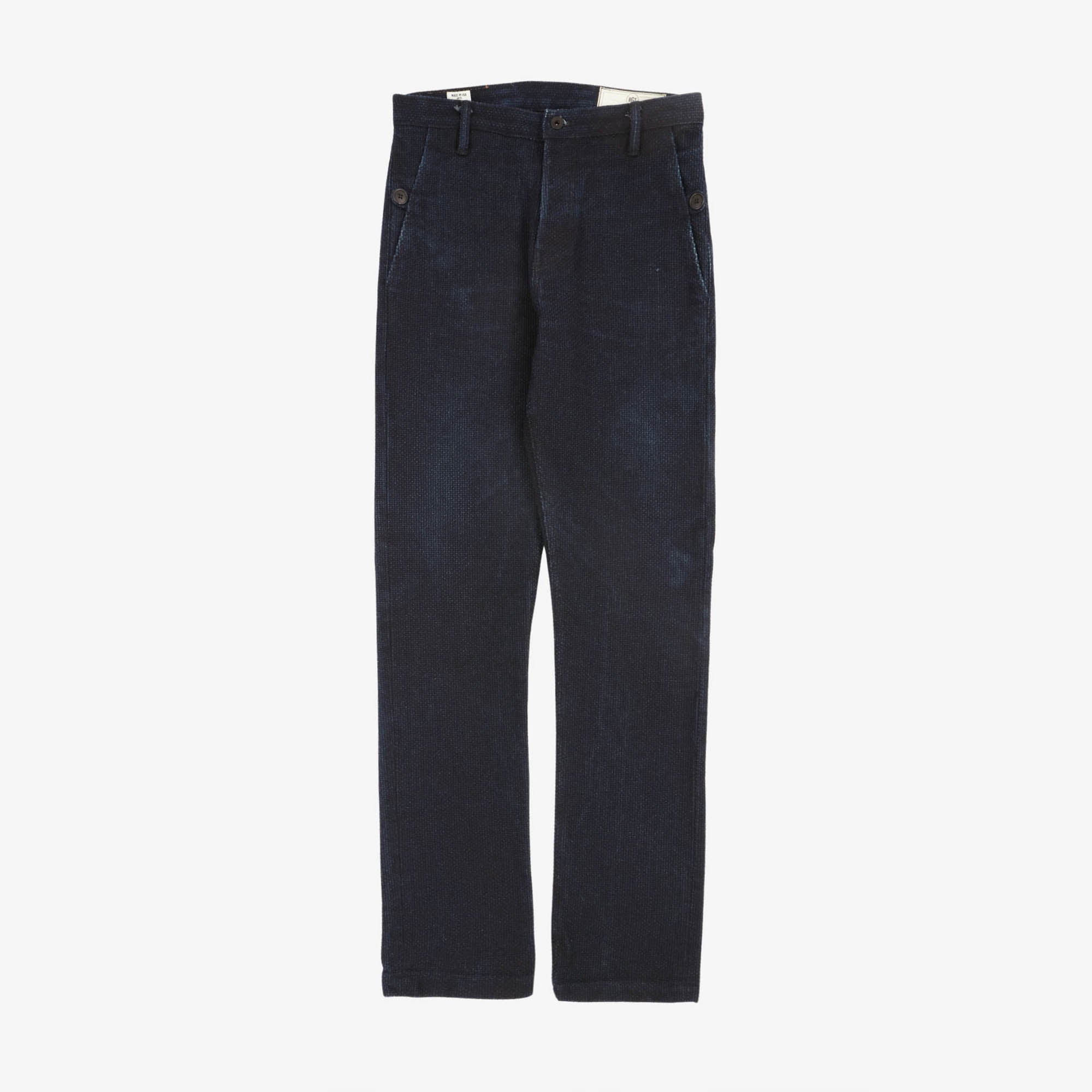 Relaxed Straight Sashiko Work Trouser (32W X 34L)