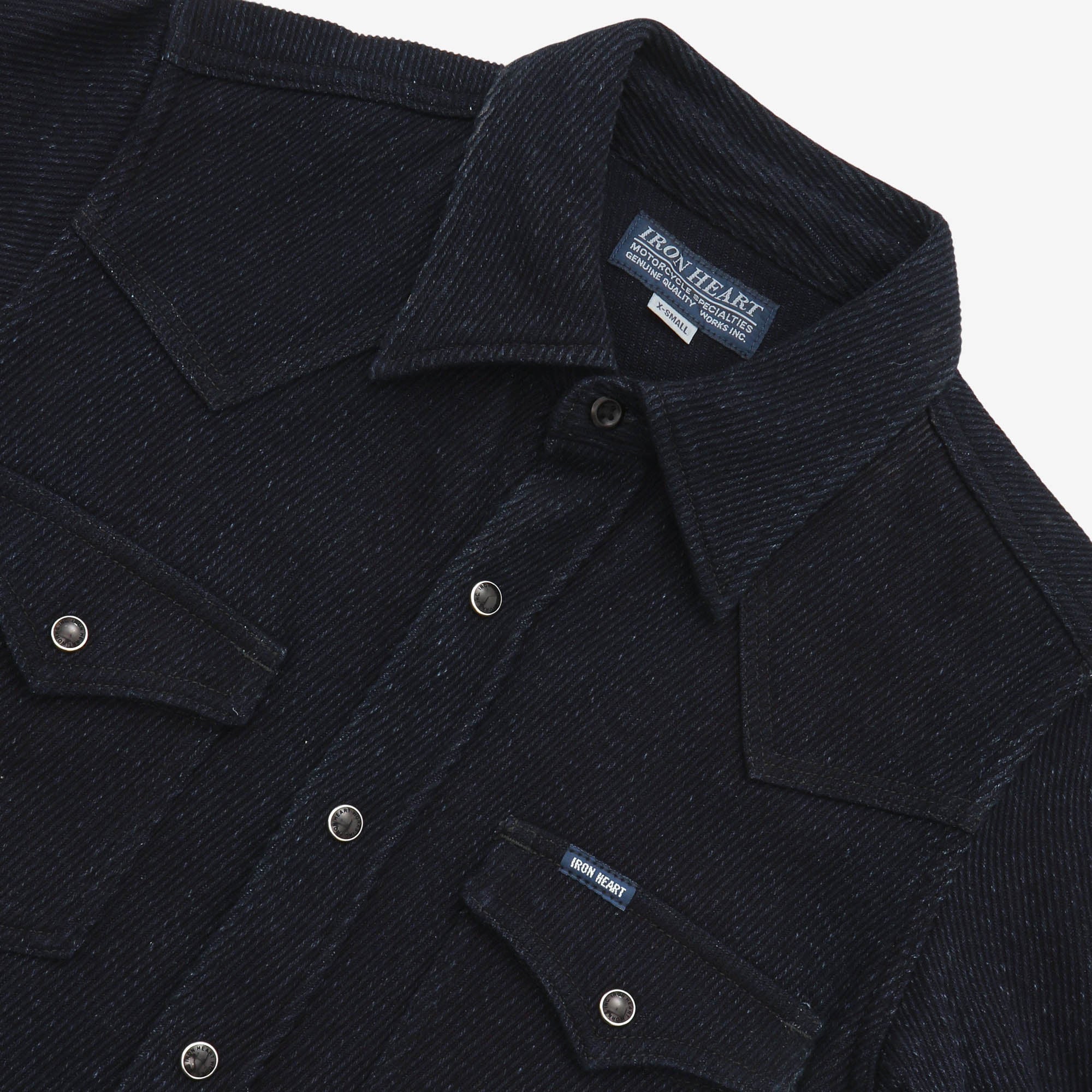 14oz Indigo Kersey Western Shirt