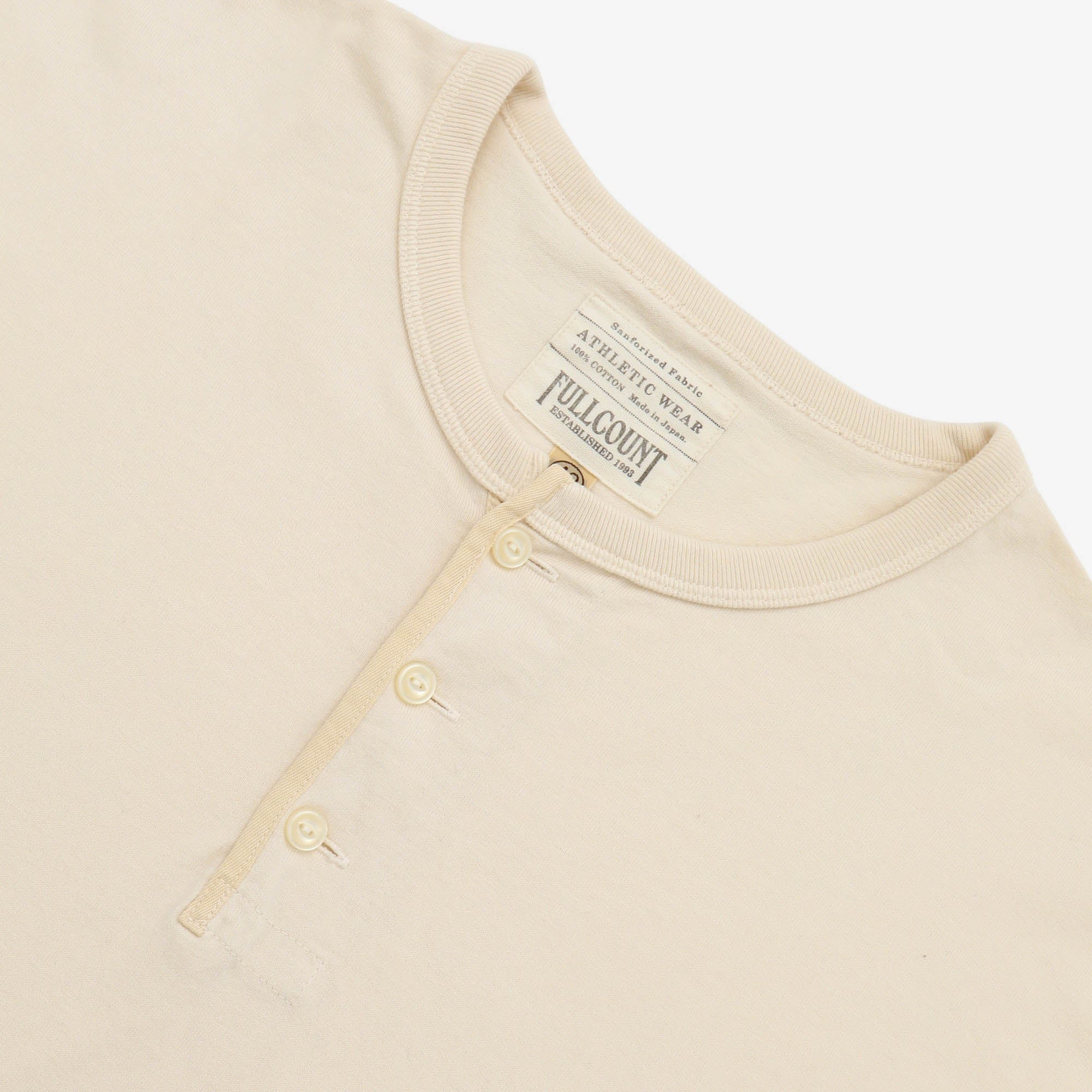 Flat Seam Heavyweight Henley