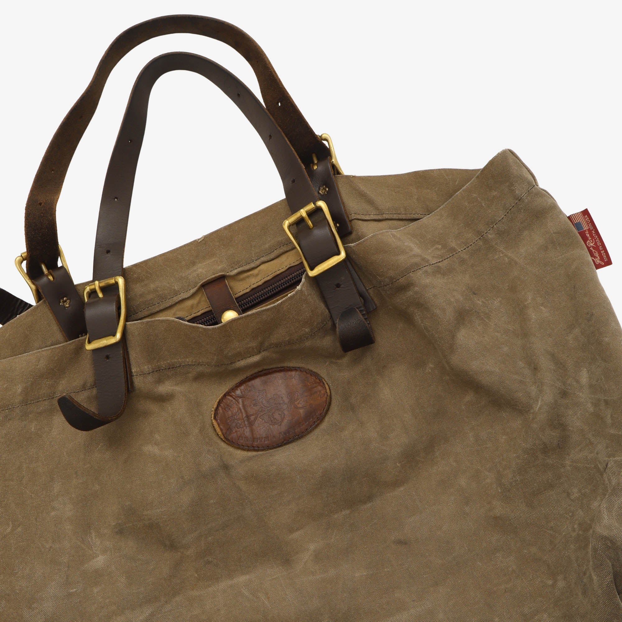 18oz Waxed Canvas Bazaar Tote