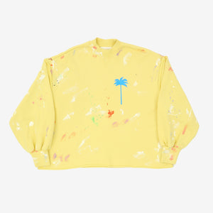 Painted Crew Neck Sweatshirt