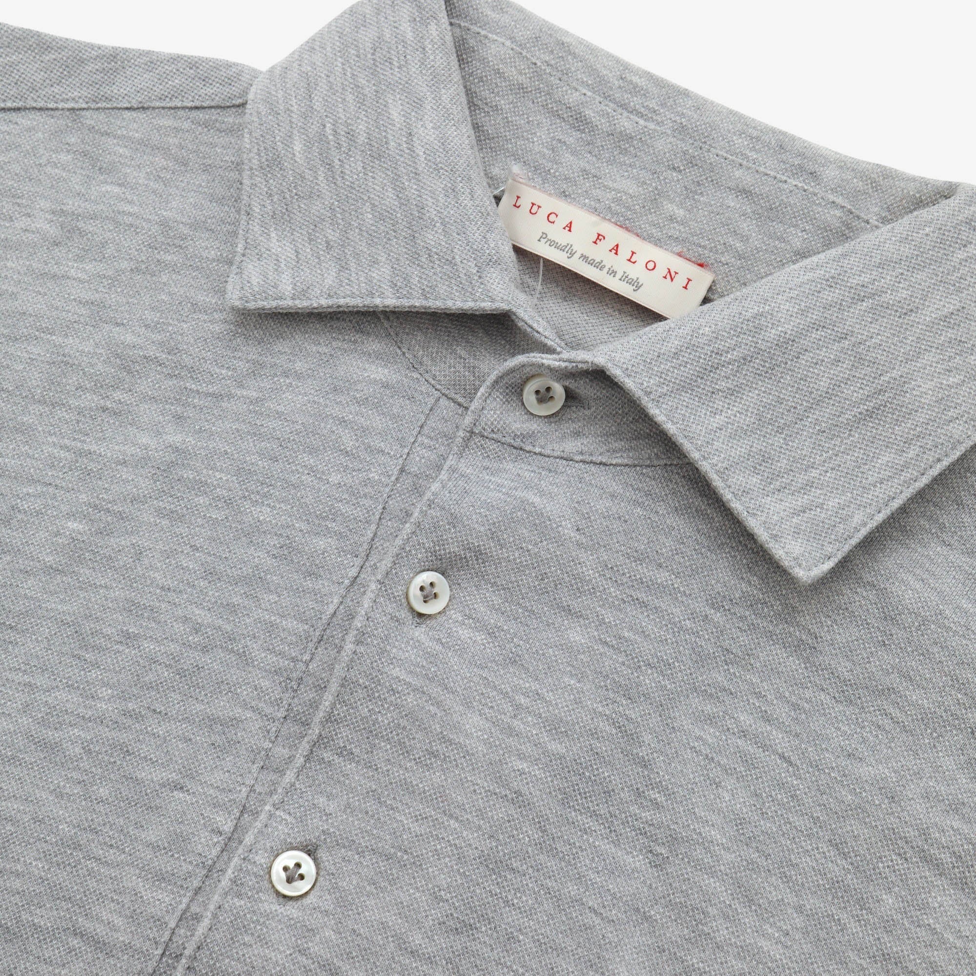 Pique Cotton Polo Shirt