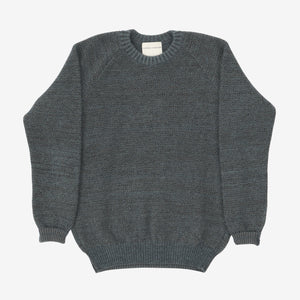 Boucle Crewneck Raglan Sweater