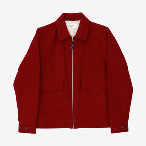 Wool Zip-Up Jacket