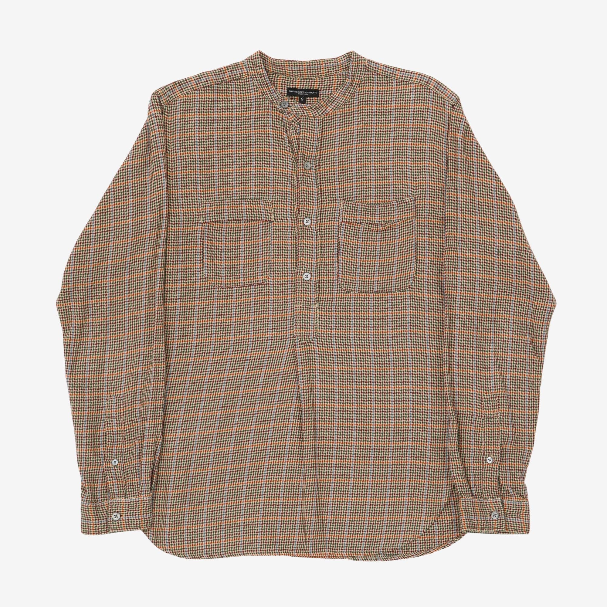 Grandad Collar PO Shirt
