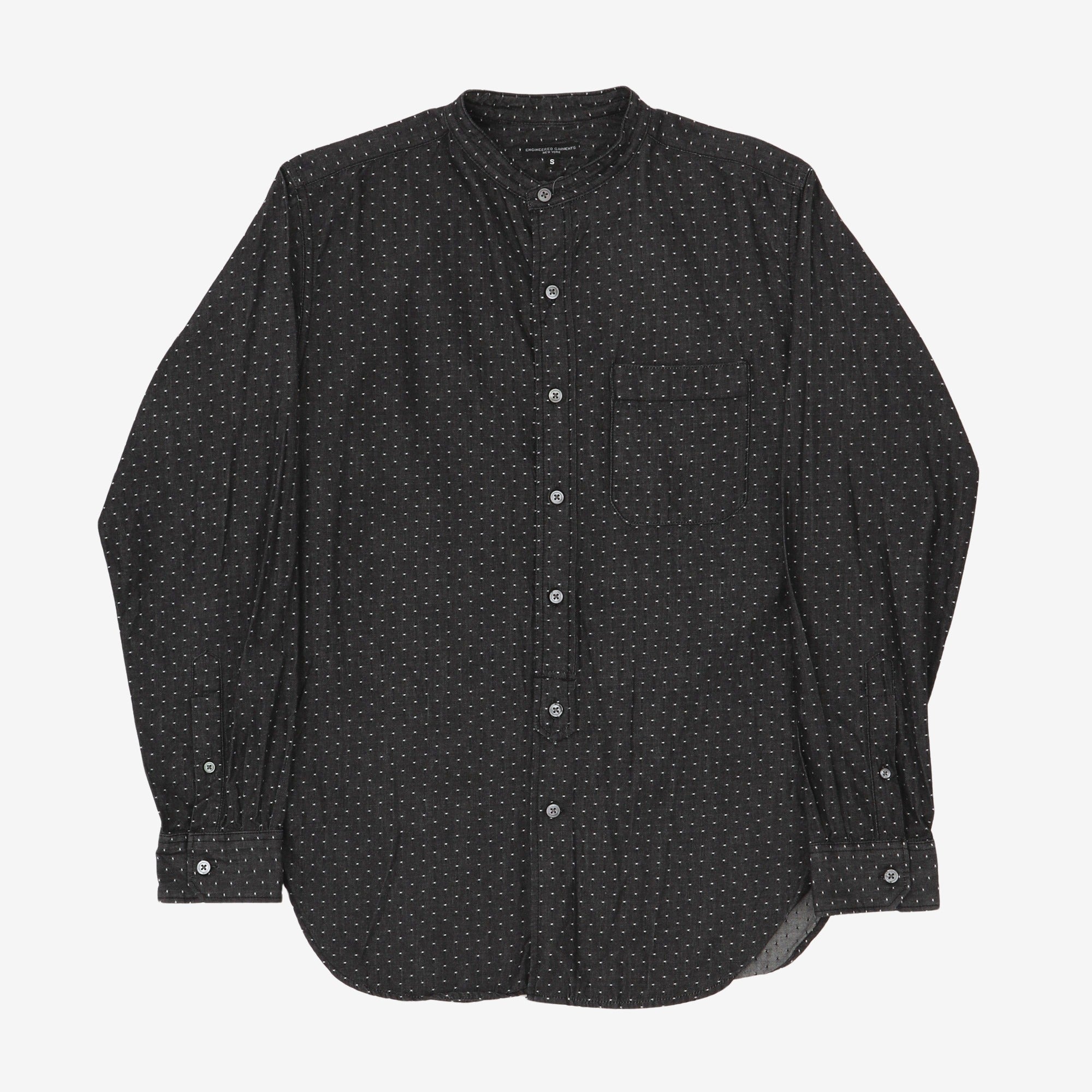 Polka Dot Grandad Shirt