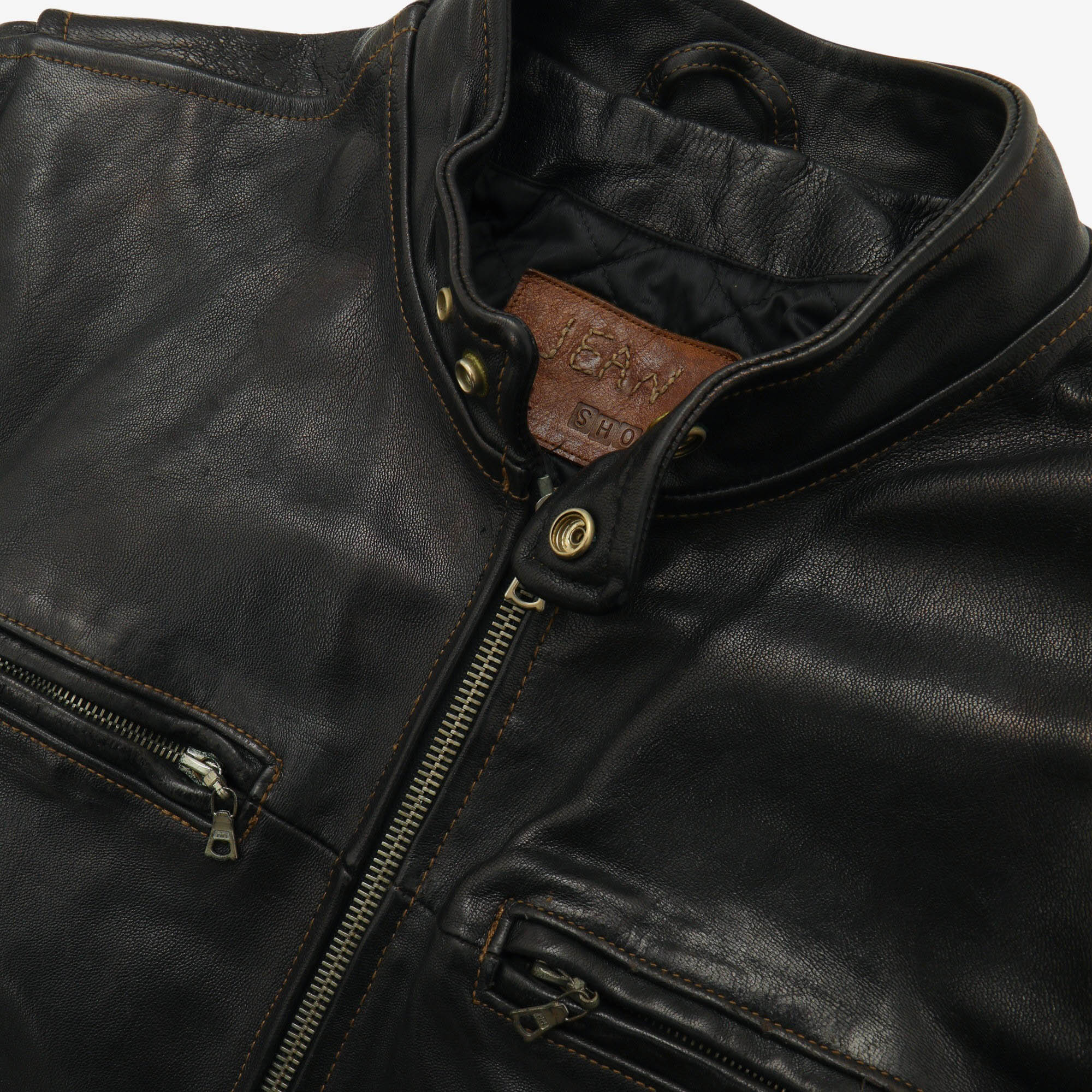 Lamb Leather Moto Jacket