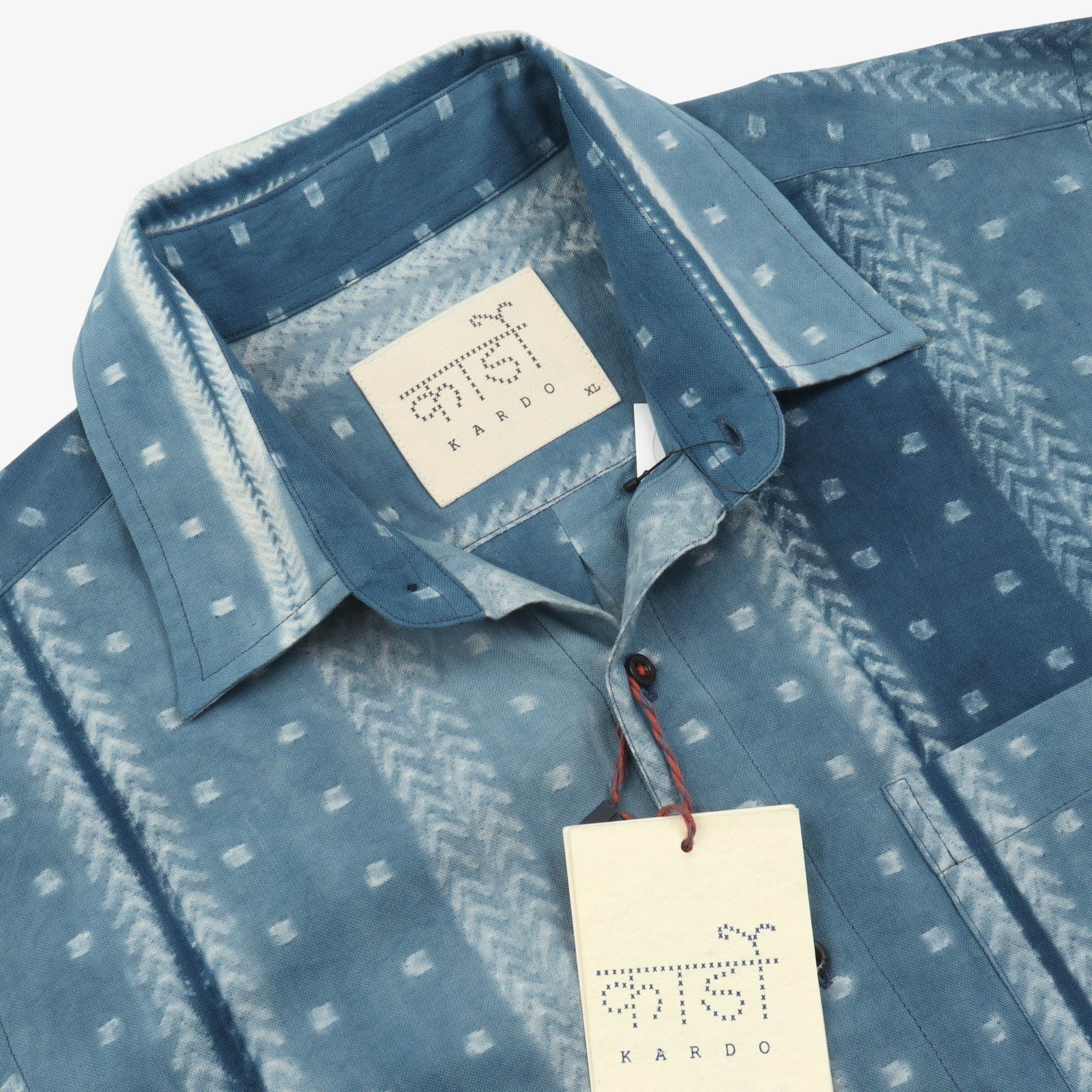 Ryan Shibori Indigo Shirt
