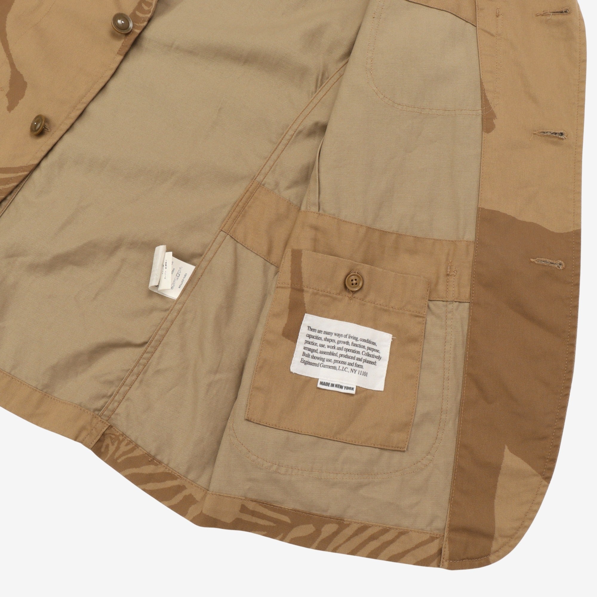 Animal Print Bedford Jacket