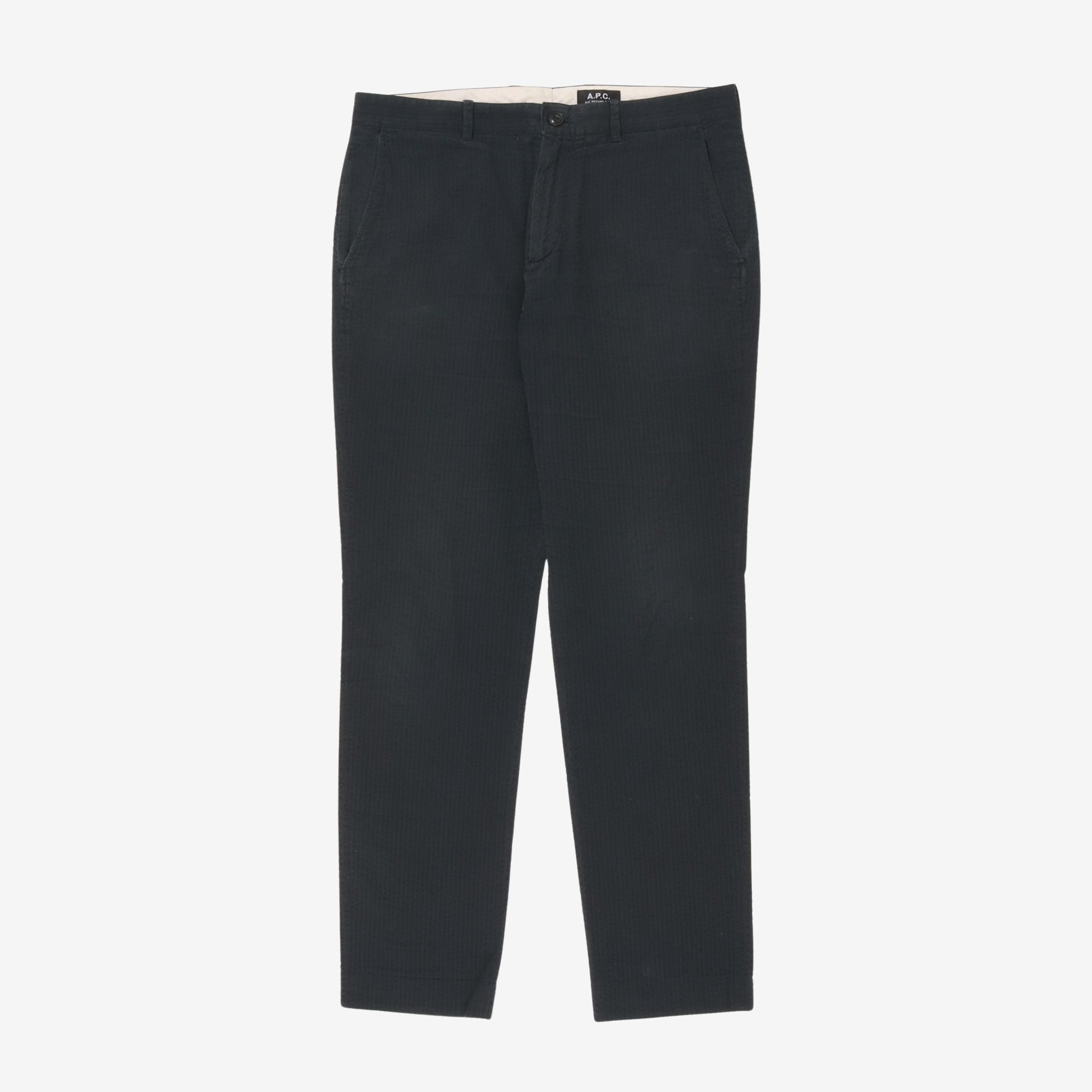 Seersucker Chino Trousers