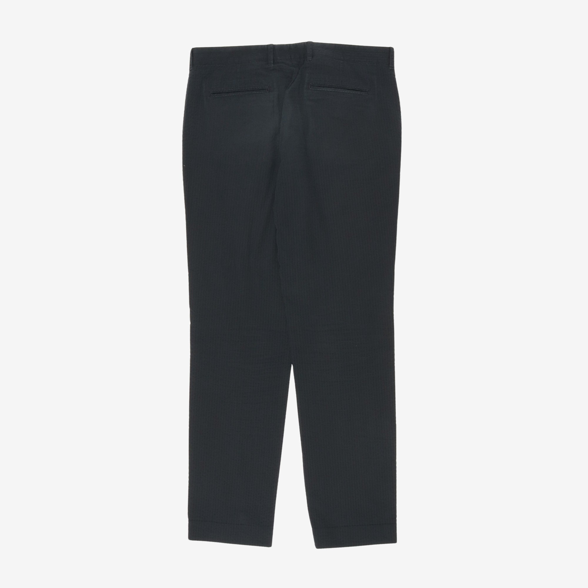 Seersucker Chino Trousers