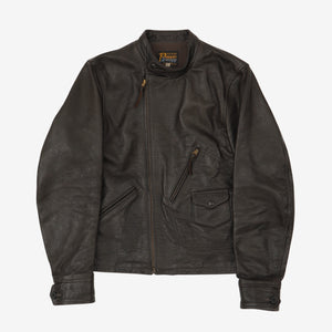 D-Pocket Leather Jacket