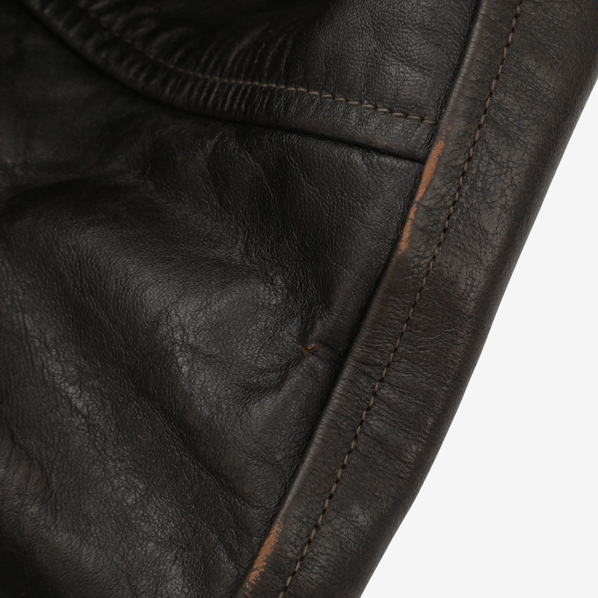 D-Pocket Leather Jacket
