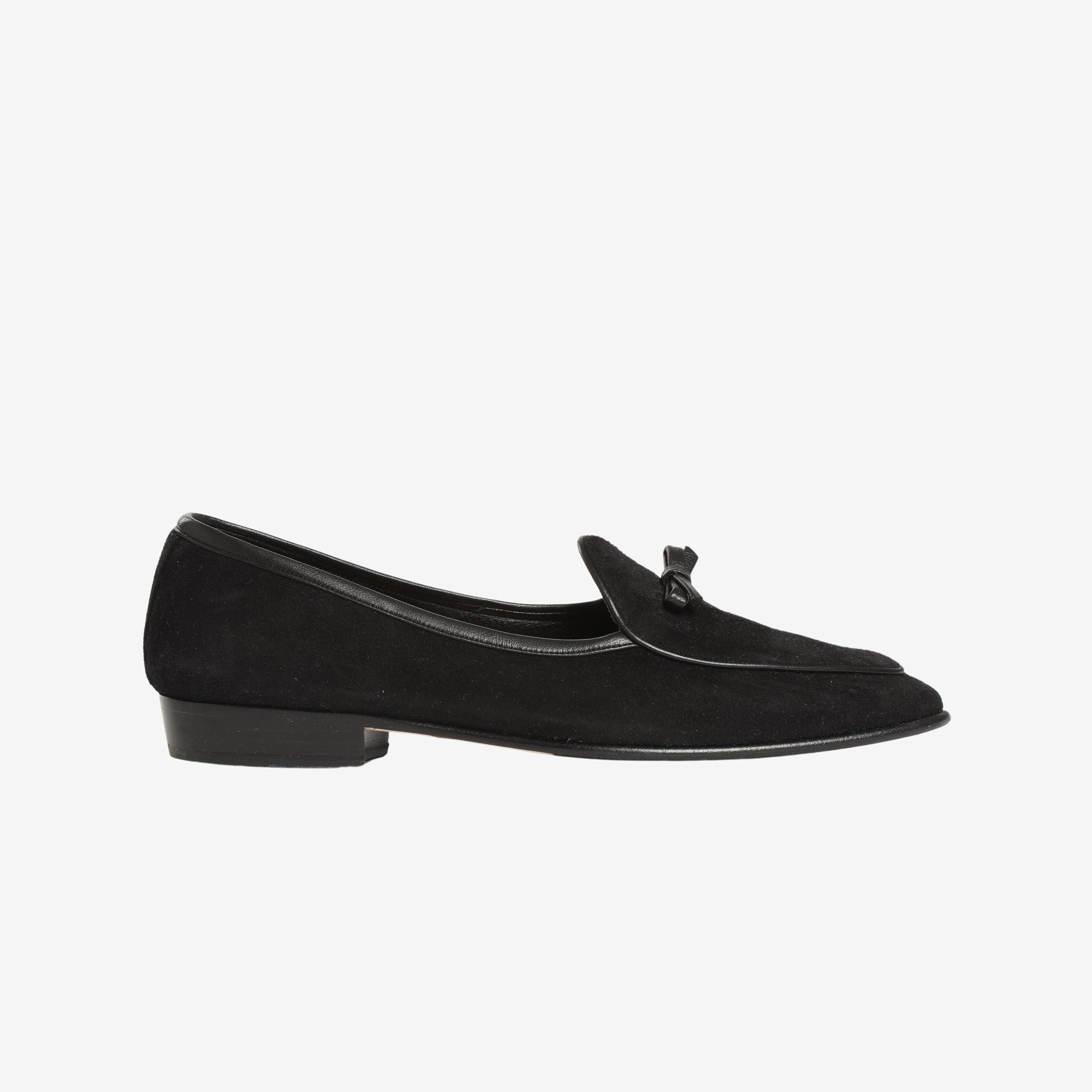 Asteria Suede Classic Bow Shoe