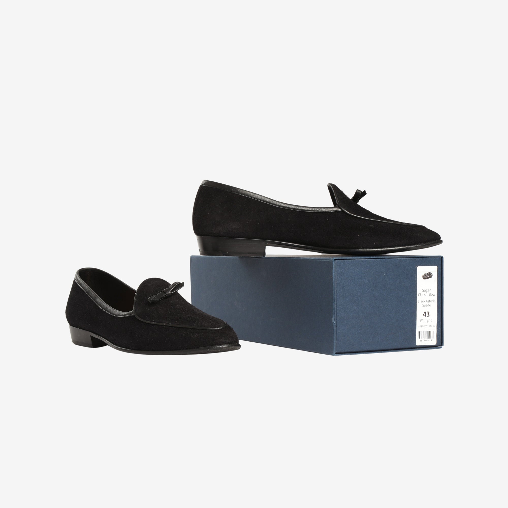 Asteria Suede Classic Bow Shoe