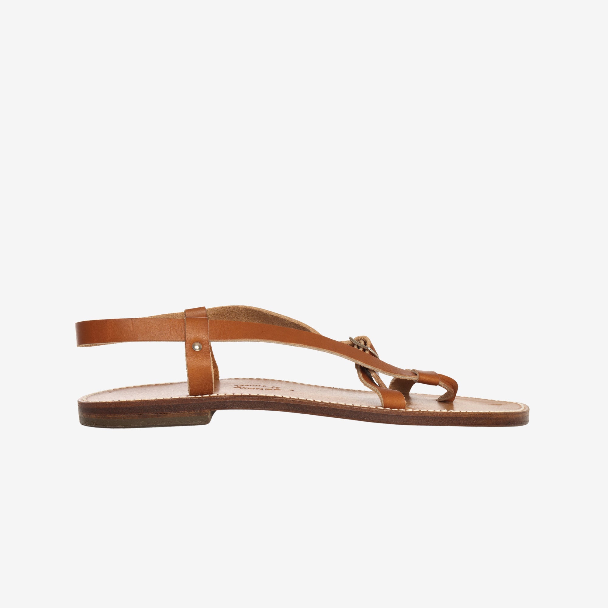 Serpent Leather Sandal