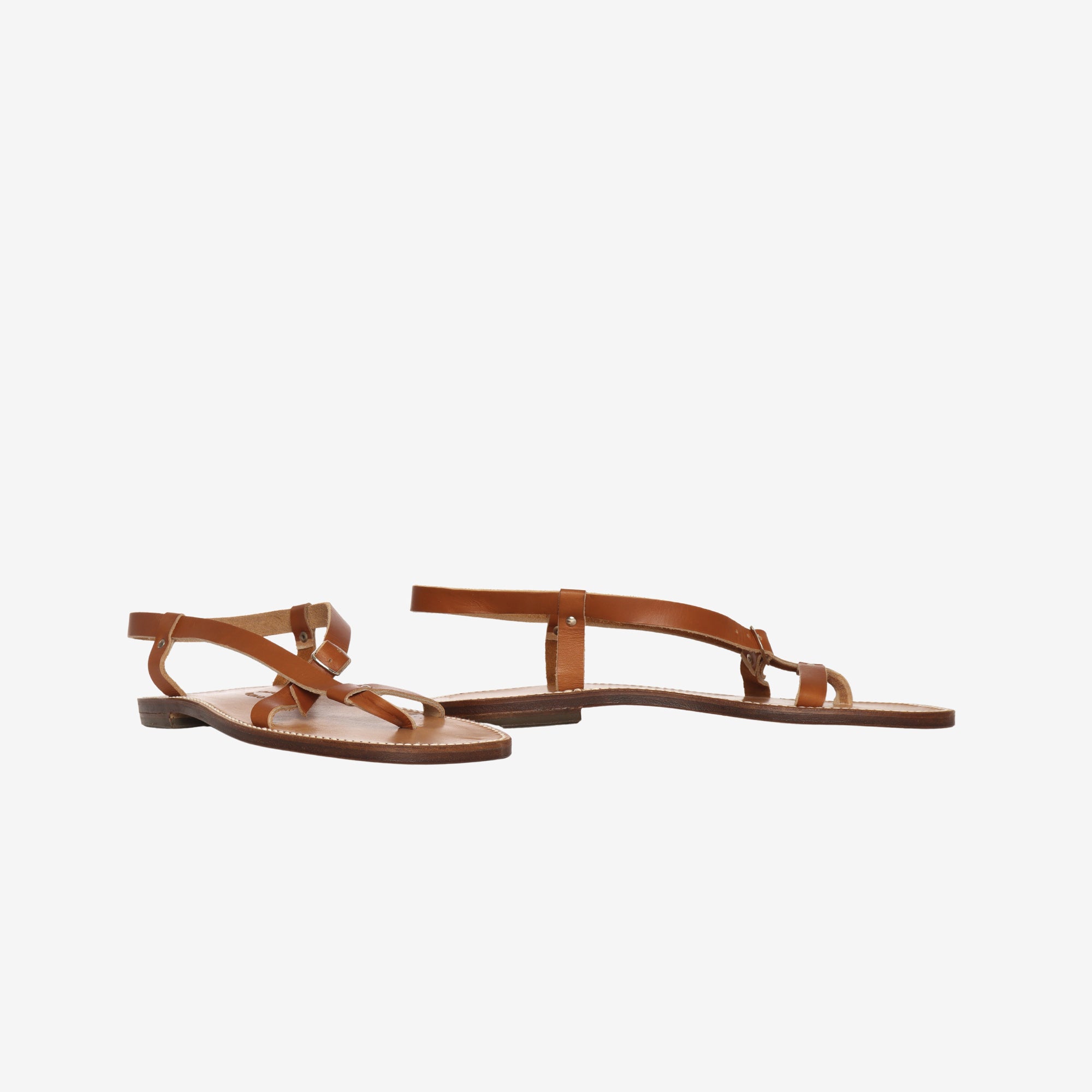 Serpent Leather Sandal