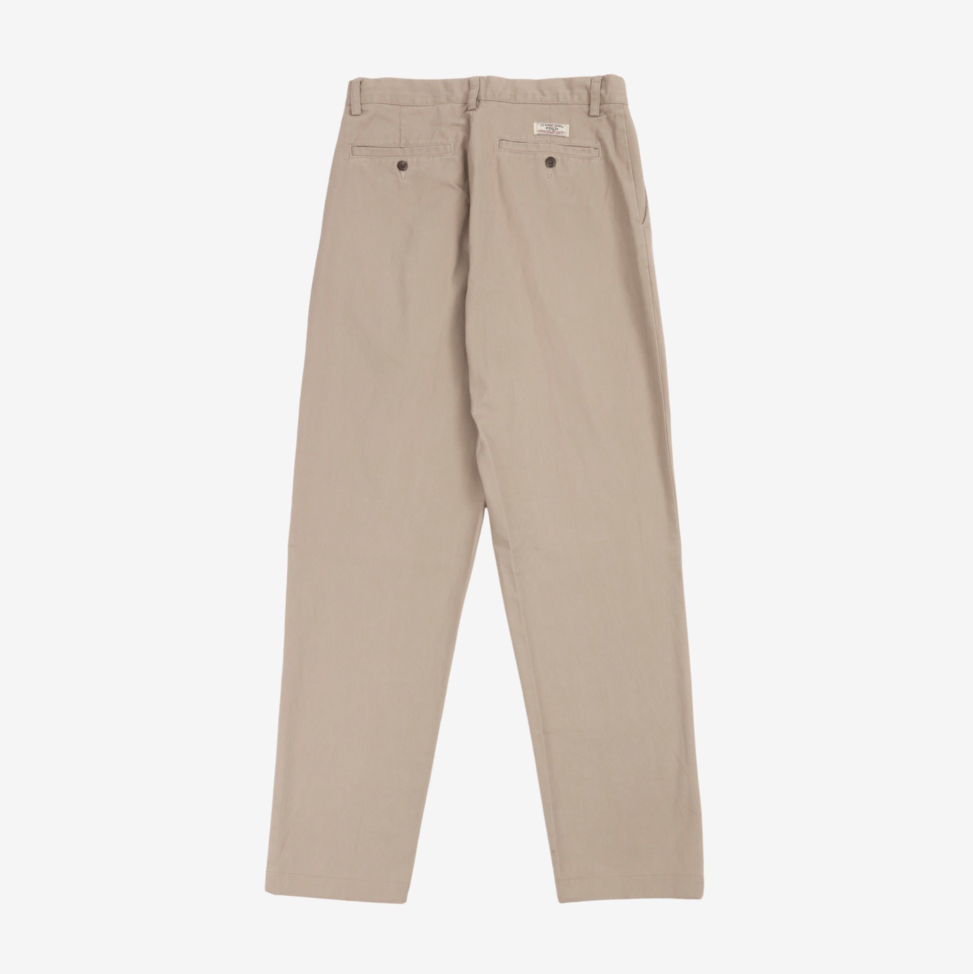 One Pleat Chinos