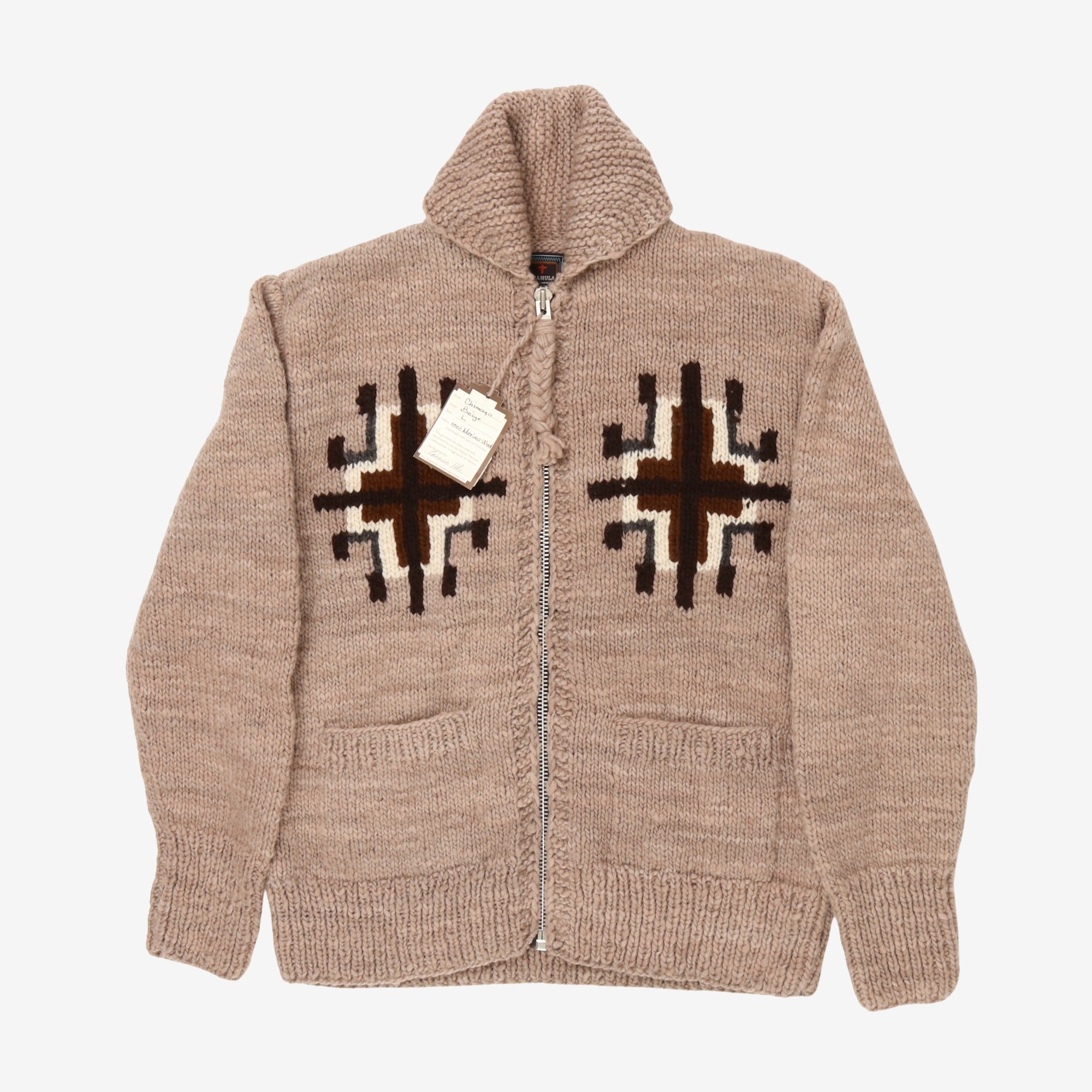 Chimayo Zipper Cardigan