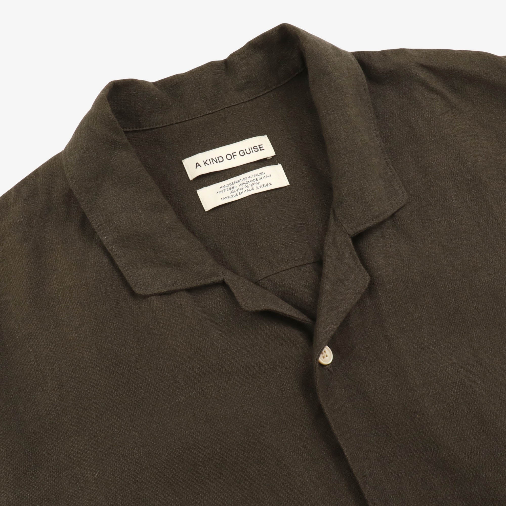 Linen Oversized Shirt SS